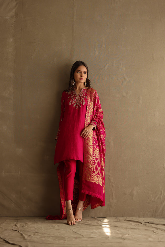 Mina Hasan | Luxury Pret | MHLP-1253 by Mina Hasan - Designer Dress - Type: Ladies Clothes - Available at Libayah - 100% Original