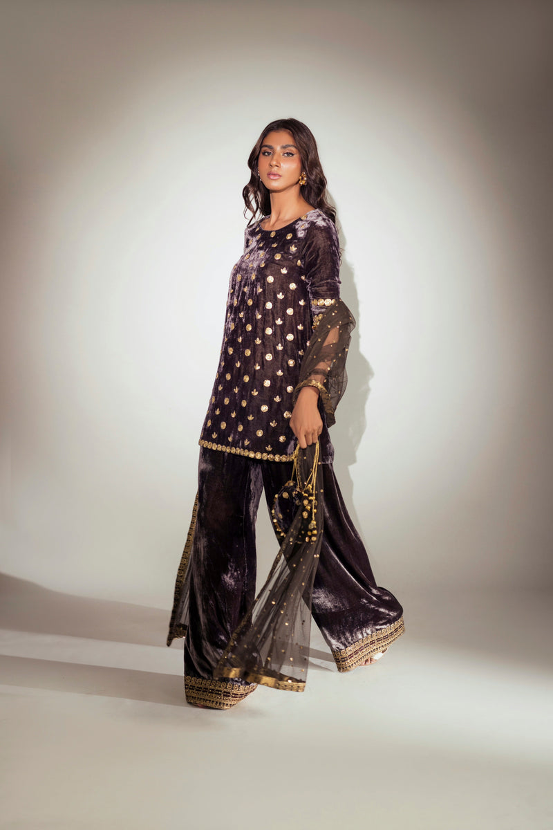 Mina Hasan | Luxury Pret | MHLP-1277 by Mina Hasan - Designer Dress - Type: Ladies Clothes - Available at Libayah - 100% Original