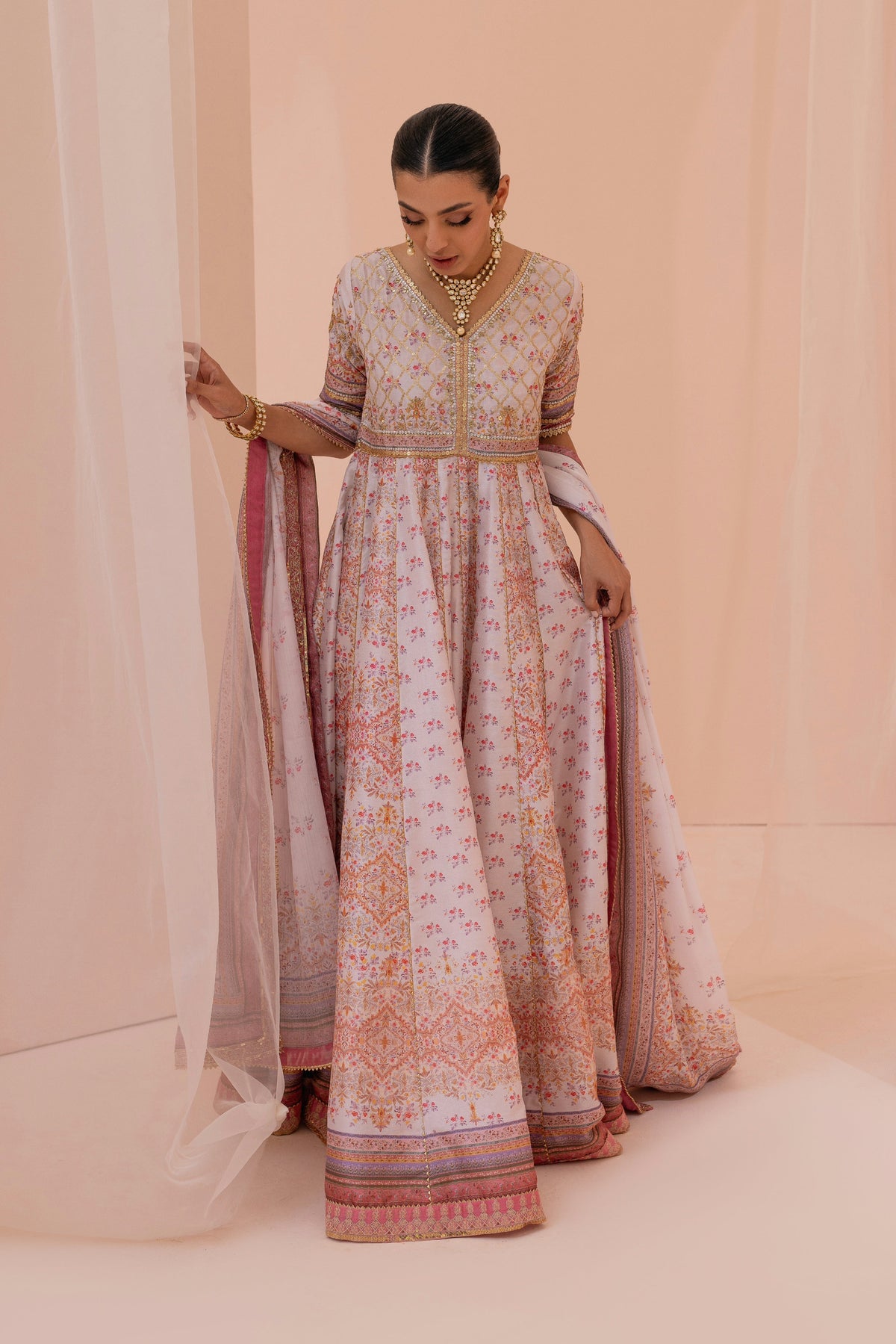 Mina Hasan | Luxury Pret | MHLP-1288 by Mina Hasan - Designer Dress - Type: Ladies Clothes - Available at Libayah - 100% Original