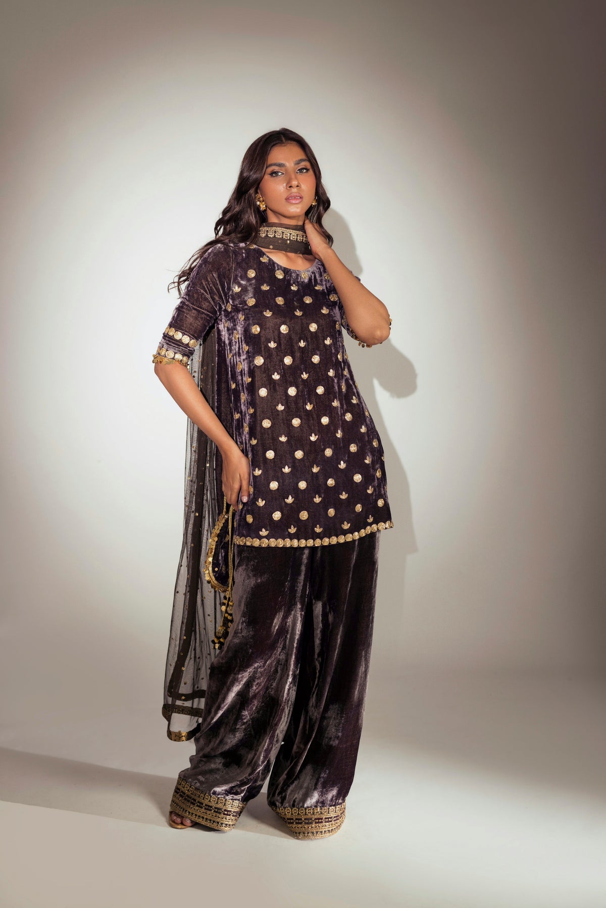 Mina Hasan | Luxury Pret | MHLP-1277 by Mina Hasan - Designer Dress - Type: Ladies Clothes - Available at Libayah - 100% Original