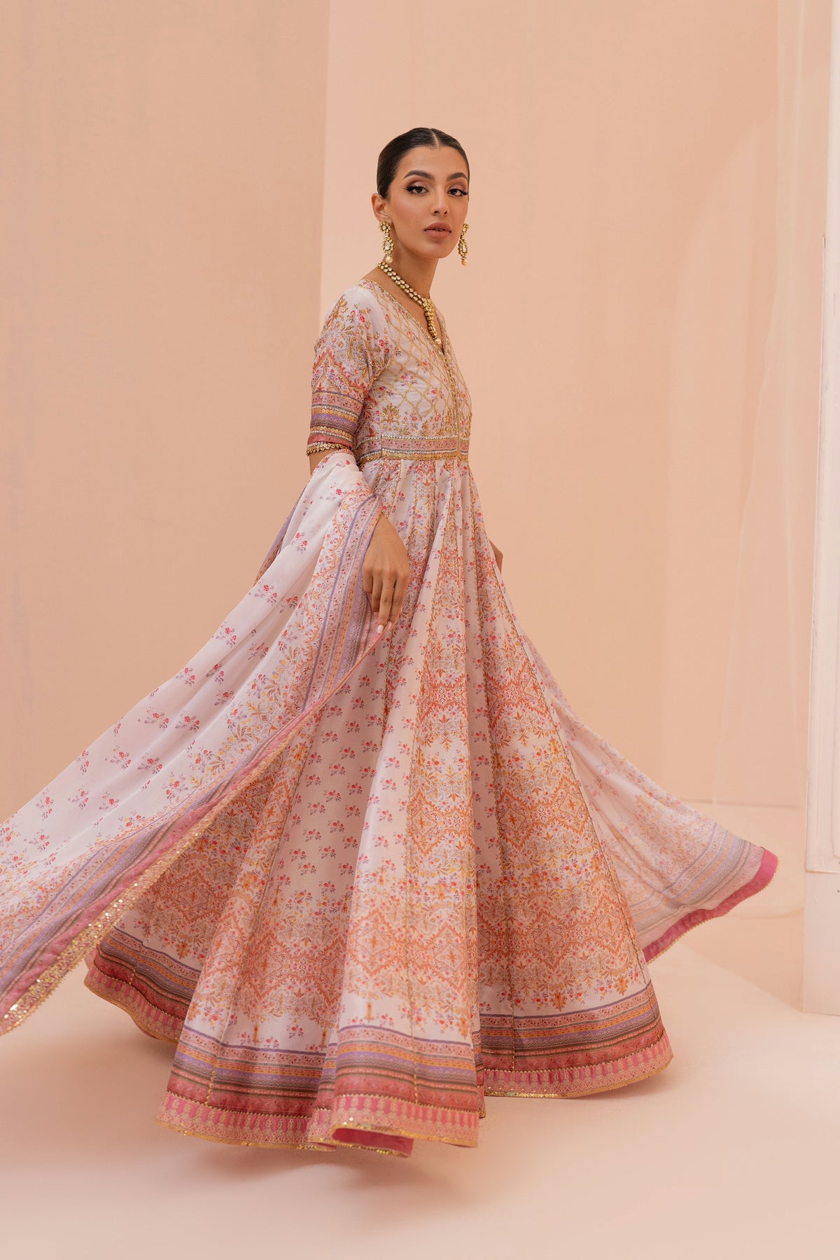 Mina Hasan | Luxury Pret | MHLP-1288 by Mina Hasan - Designer Dress - Type: Ladies Clothes - Available at Libayah - 100% Original