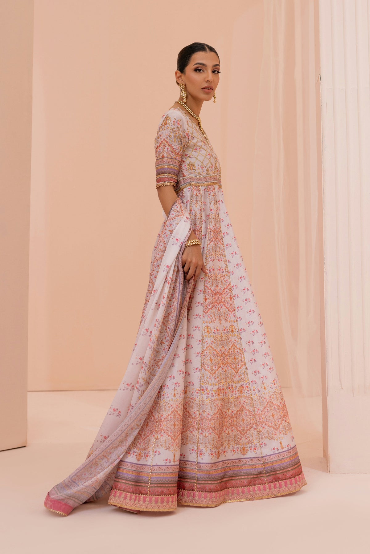 Mina Hasan | Luxury Pret | MHLP-1288 by Mina Hasan - Designer Dress - Type: Ladies Clothes - Available at Libayah - 100% Original