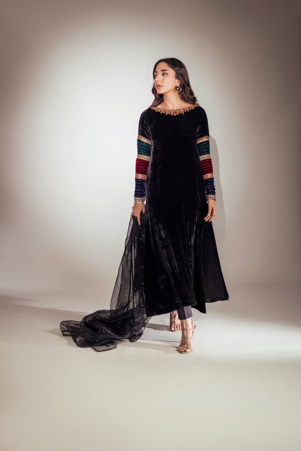 Mina Hasan | Luxury Pret | MHLP-1280 by Mina Hasan - Designer Dress - Type: Ladies Clothes - Available at Libayah - 100% Original