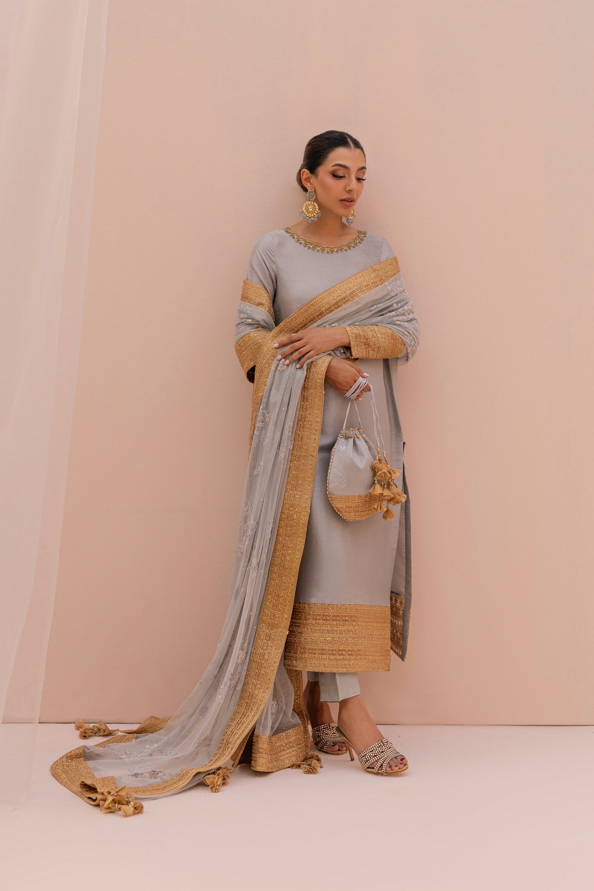 Mina Hasan | Luxury Pret | MHLP-1283 by Mina Hasan - Designer Dress - Type: Ladies Clothes - Available at Libayah - 100% Original