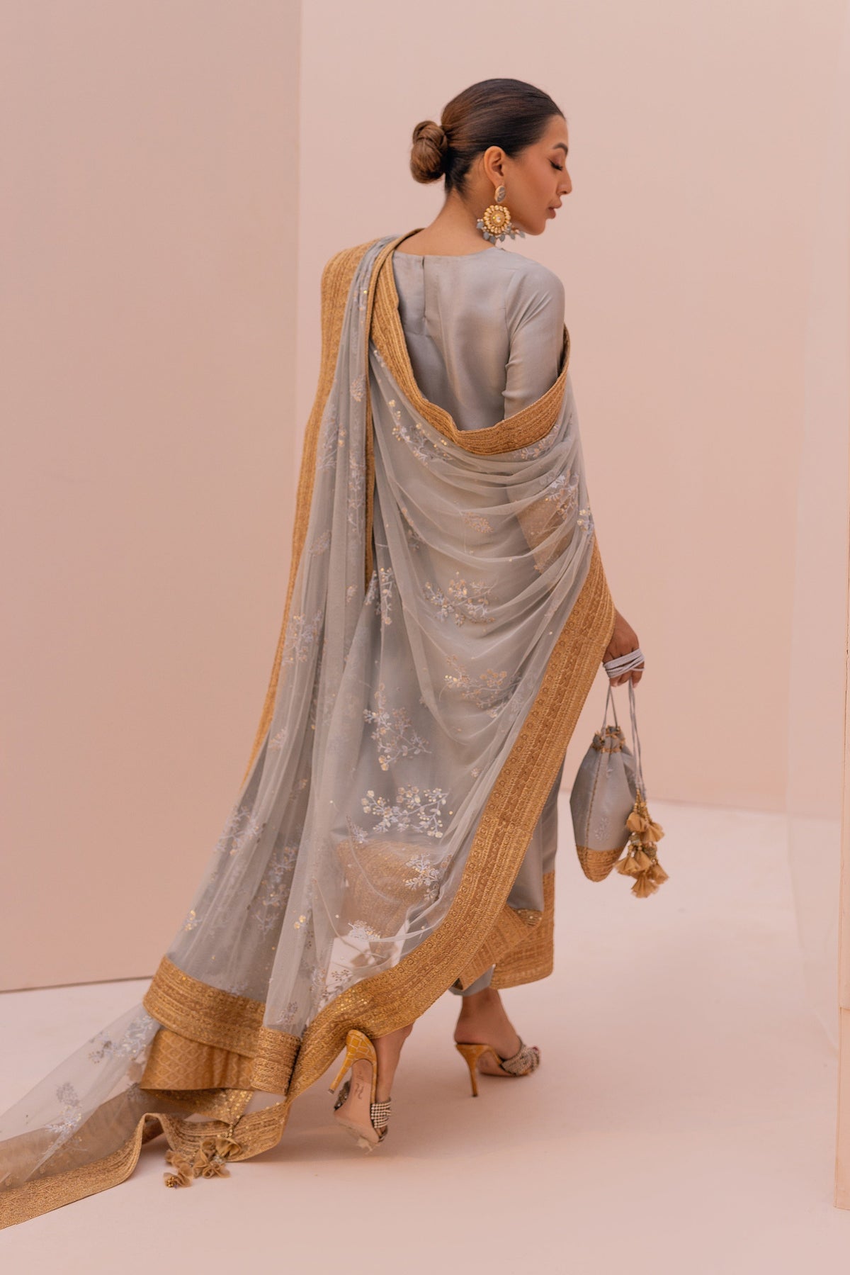 Mina Hasan | Luxury Pret | MHLP-1283 by Mina Hasan - Designer Dress - Type: Ladies Clothes - Available at Libayah - 100% Original