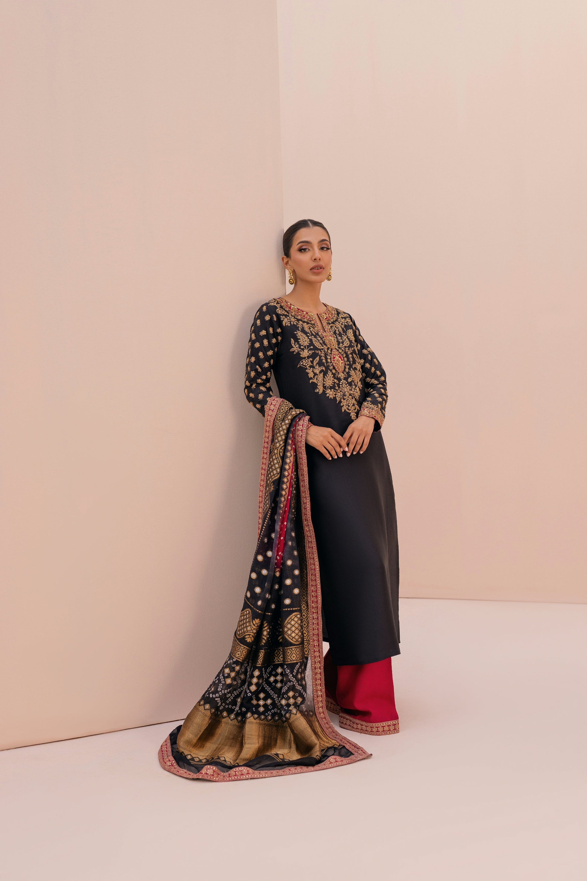 Mina Hasan | Luxury Pret | MHLP-1284 by Mina Hasan - Designer Dress - Type: Ladies Clothes - Available at Libayah - 100% Original
