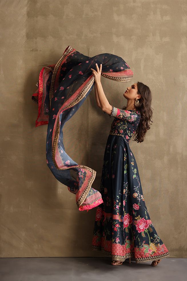 Mina Hasan | Luxury Pret | MHLP-1252 by Mina Hasan - Designer Dress - Type: Ladies Clothes - Available at Libayah - 100% Original