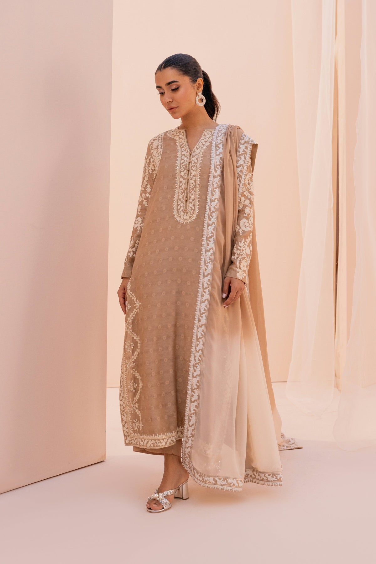 Mina Hasan | Luxury Pret | MHLP-1295 by Mina Hasan - Designer Dress - Type: Ladies Clothes - Available at Libayah - 100% Original