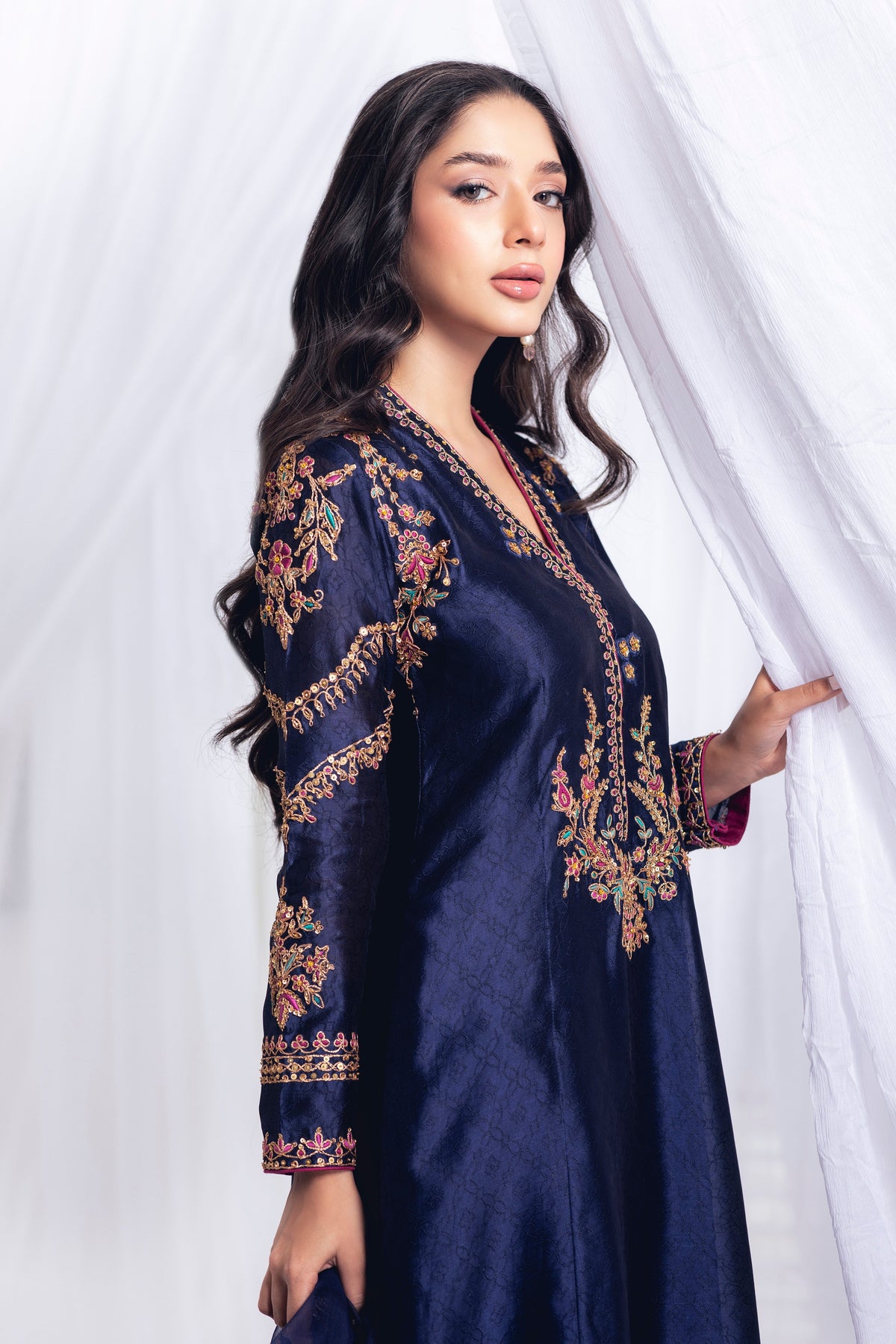 Mina Hasan | Luxury Pret | MHLP-1235 by Mina Hasan - Designer Dress - Type: Ladies Clothes - Available at Libayah - 100% Original