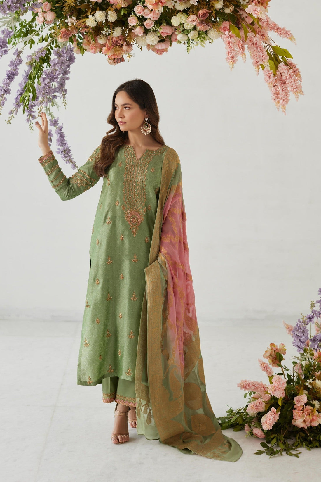 Mina Hasan | Luxury Pret | MHLP-1302 by Mina Hasan - Designer Dress - Type: Ladies Clothes - Available at Libayah - 100% Original