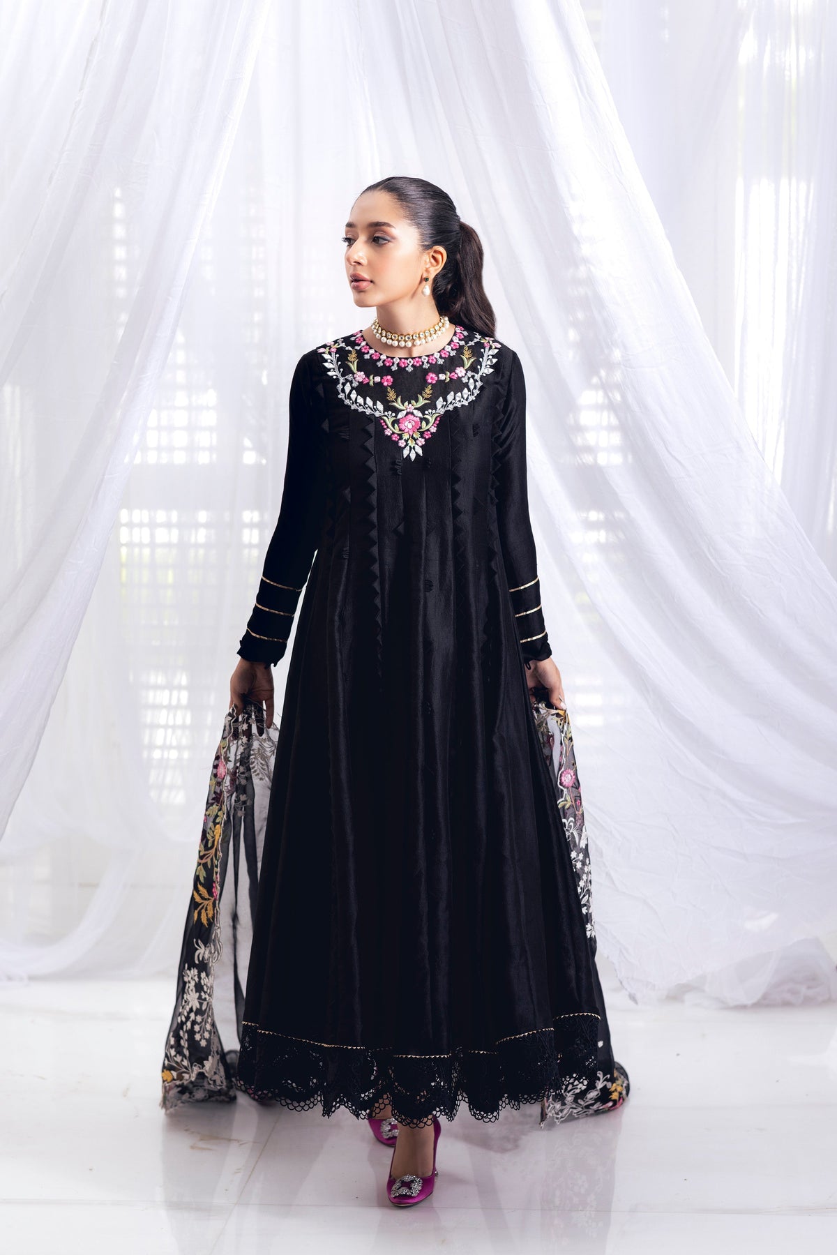 Mina Hasan | Luxury Pret | MHLP-1232 by Mina Hasan - Designer Dress - Type: Ladies Clothes - Available at Libayah - 100% Original