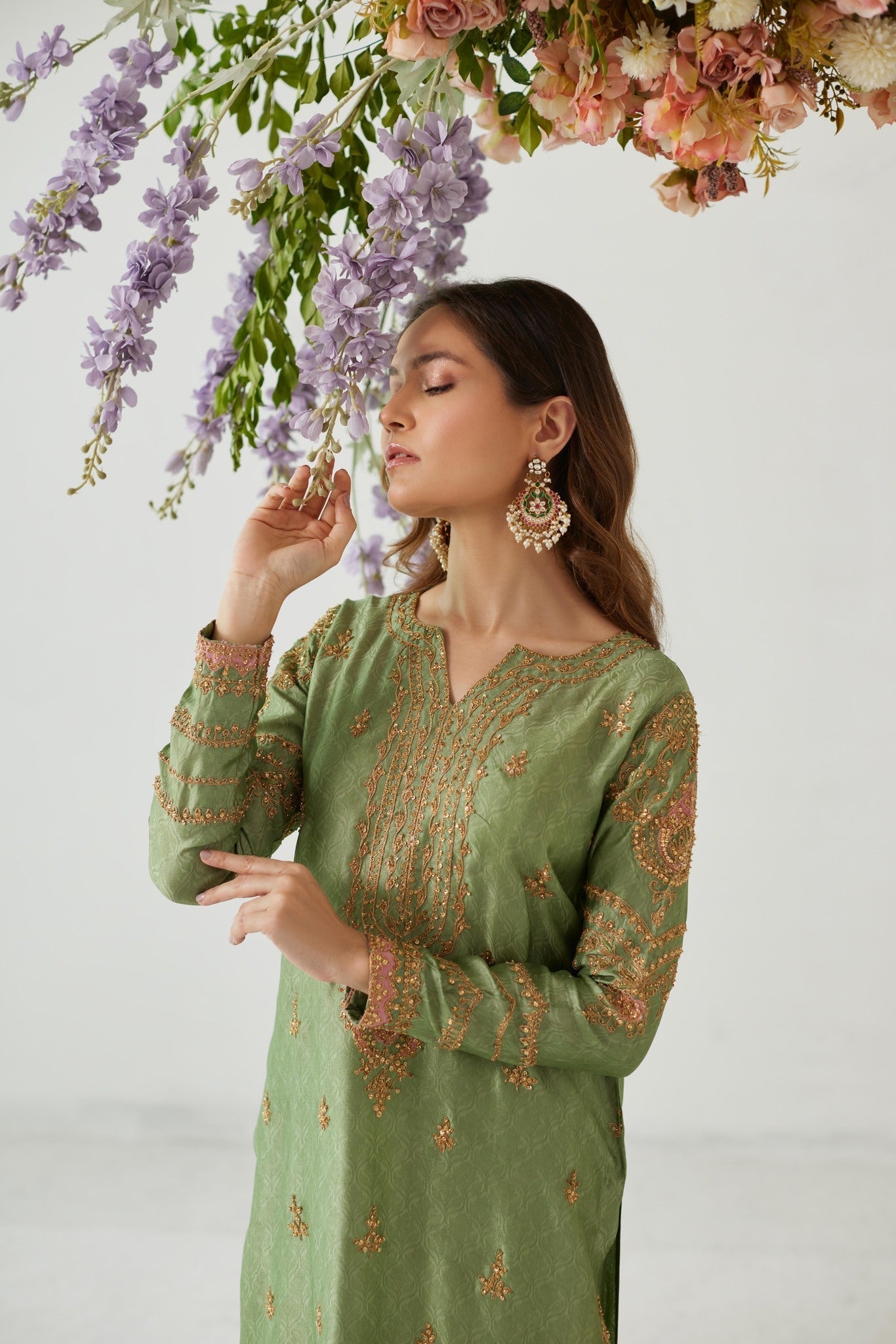 Mina Hasan | Luxury Pret | MHLP-1302 by Mina Hasan - Designer Dress - Type: Ladies Clothes - Available at Libayah - 100% Original
