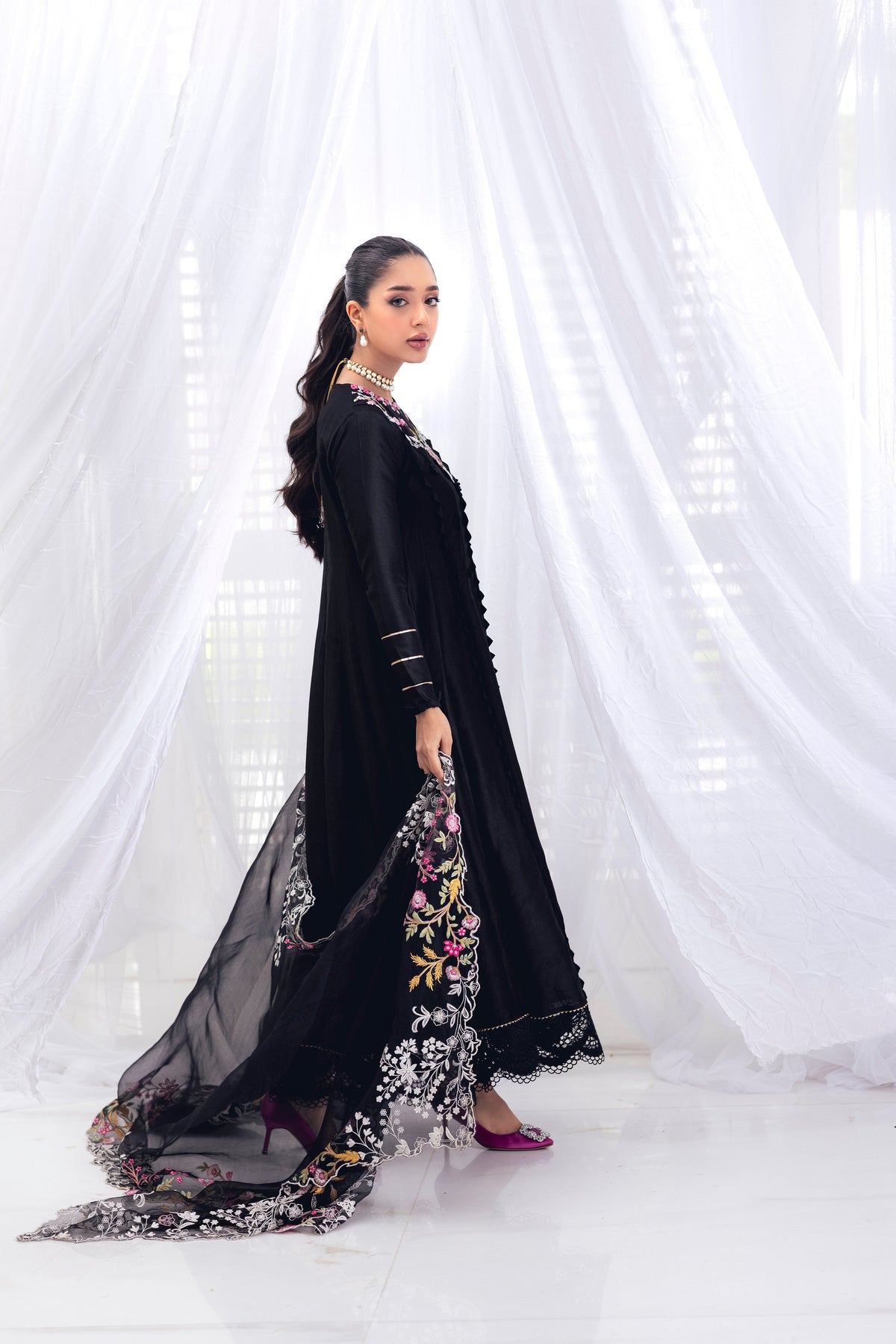 Mina Hasan | Luxury Pret | MHLP-1232 by Mina Hasan - Designer Dress - Type: Ladies Clothes - Available at Libayah - 100% Original