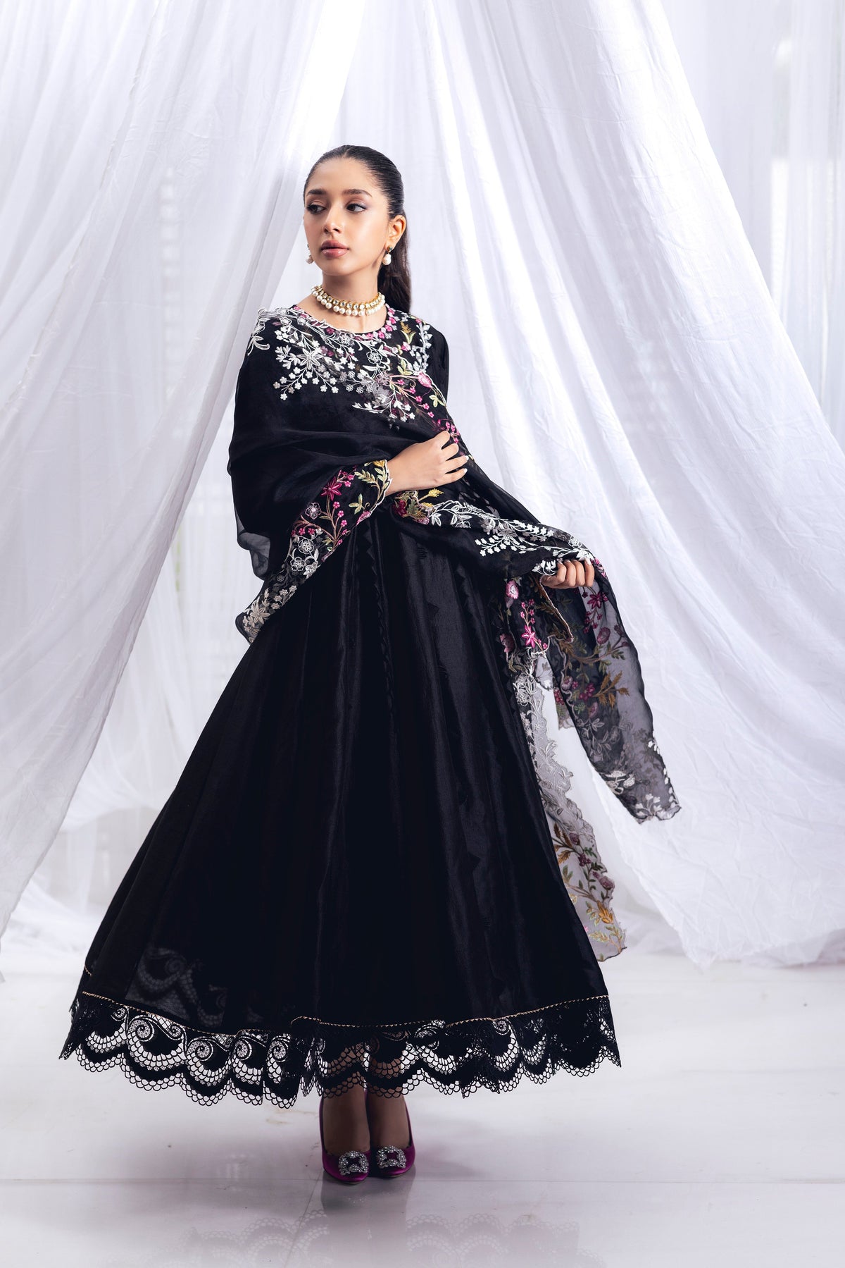 Mina Hasan | Luxury Pret | MHLP-1232 by Mina Hasan - Designer Dress - Type: Ladies Clothes - Available at Libayah - 100% Original