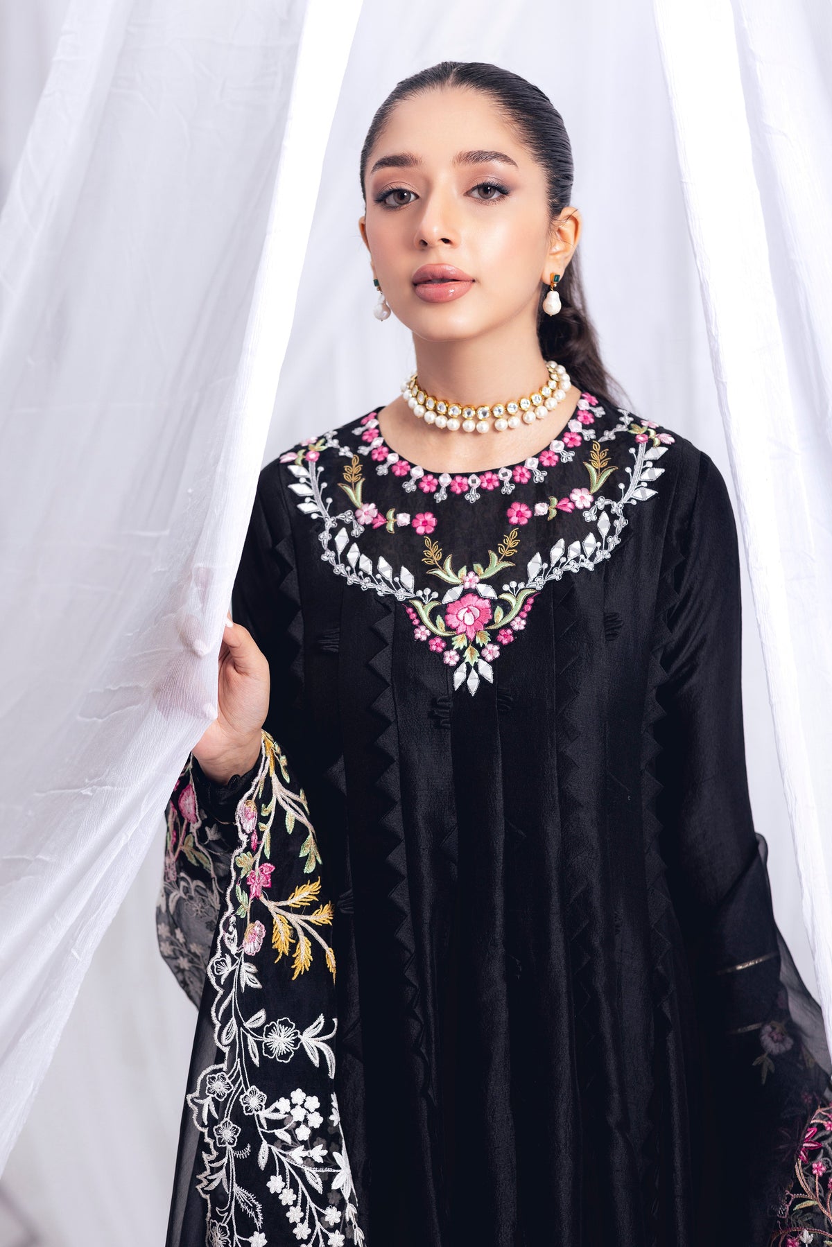 Mina Hasan | Luxury Pret | MHLP-1232 by Mina Hasan - Designer Dress - Type: Ladies Clothes - Available at Libayah - 100% Original