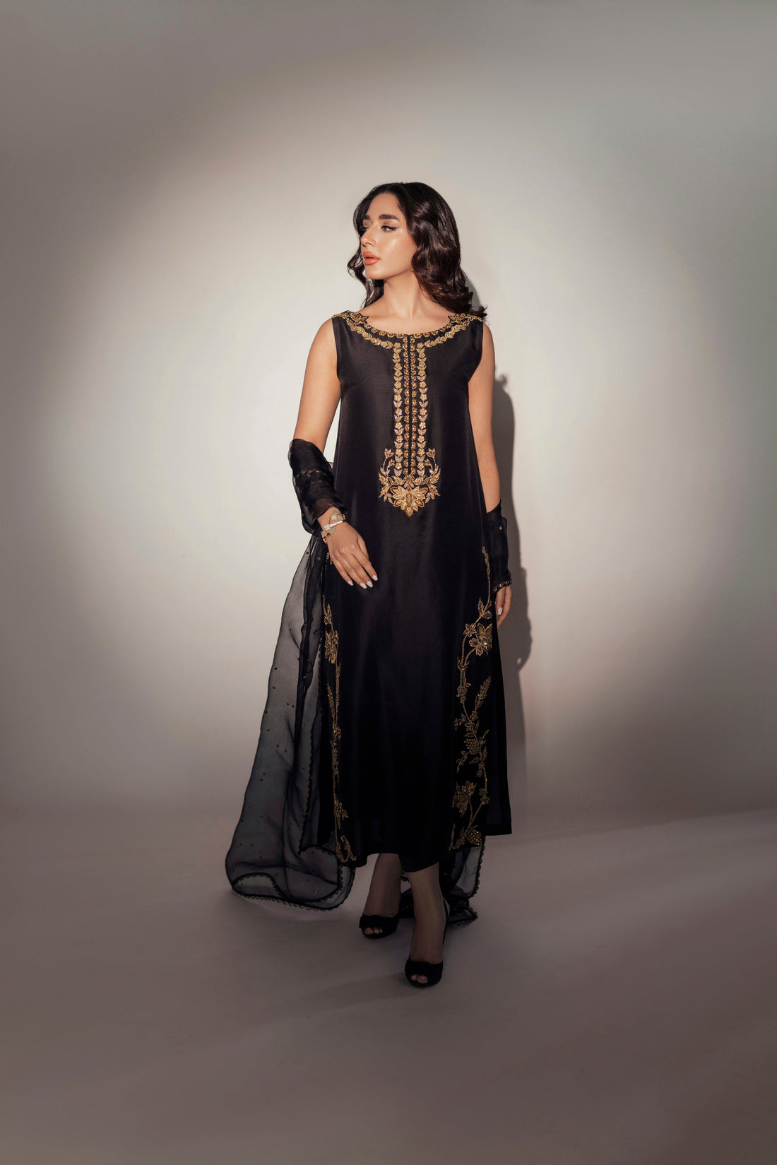 Mina Hasan | Luxury Pret | MHLP-1267 by Mina Hasan - Designer Dress - Type: Ladies Clothes - Available at Libayah - 100% Original