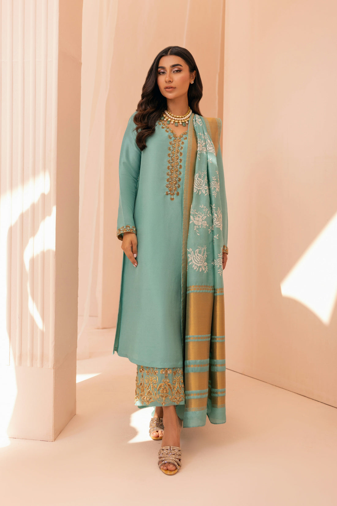 Mina Hasan | Luxury Pret | MHLP-1285 by Mina Hasan - Designer Dress - Type: Ladies Clothes - Available at Libayah - 100% Original