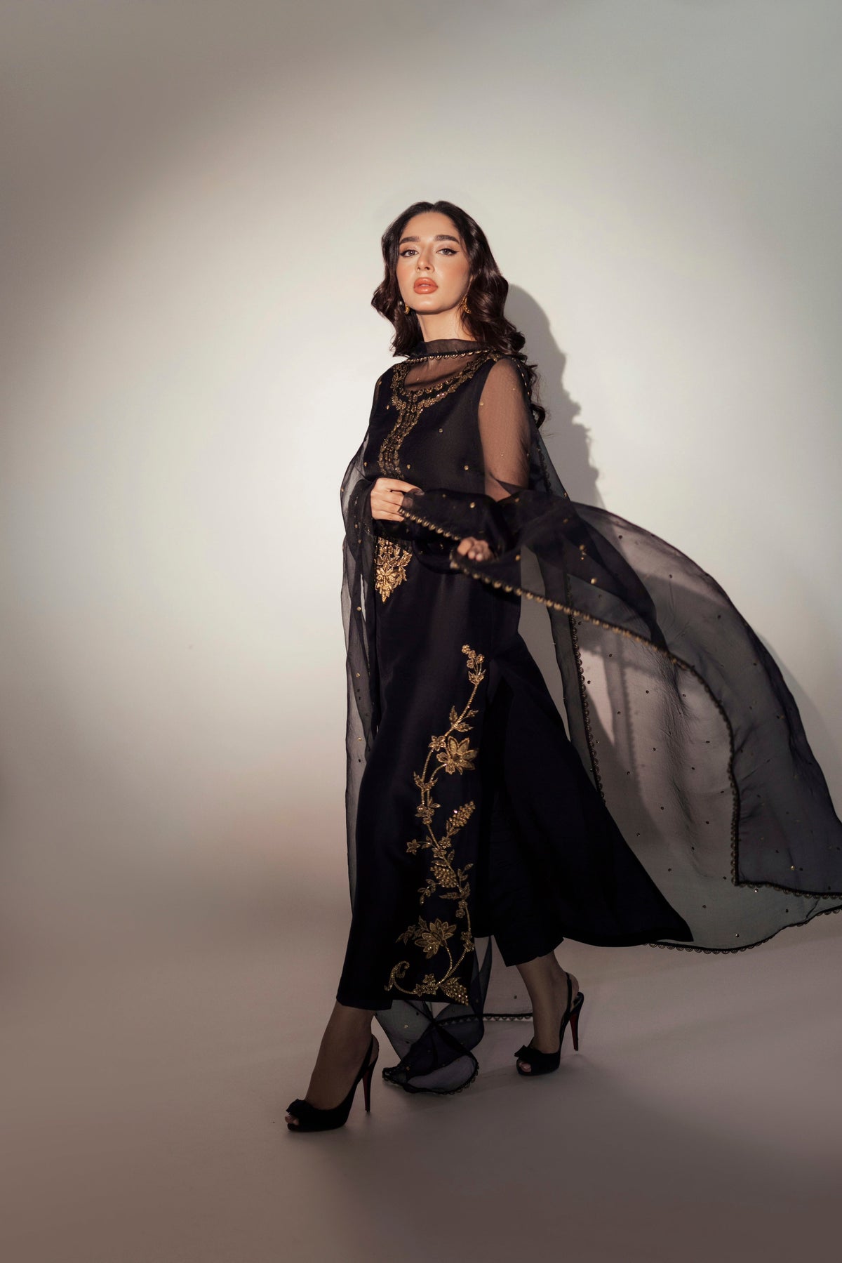 Mina Hasan | Luxury Pret | MHLP-1267 by Mina Hasan - Designer Dress - Type: Ladies Clothes - Available at Libayah - 100% Original