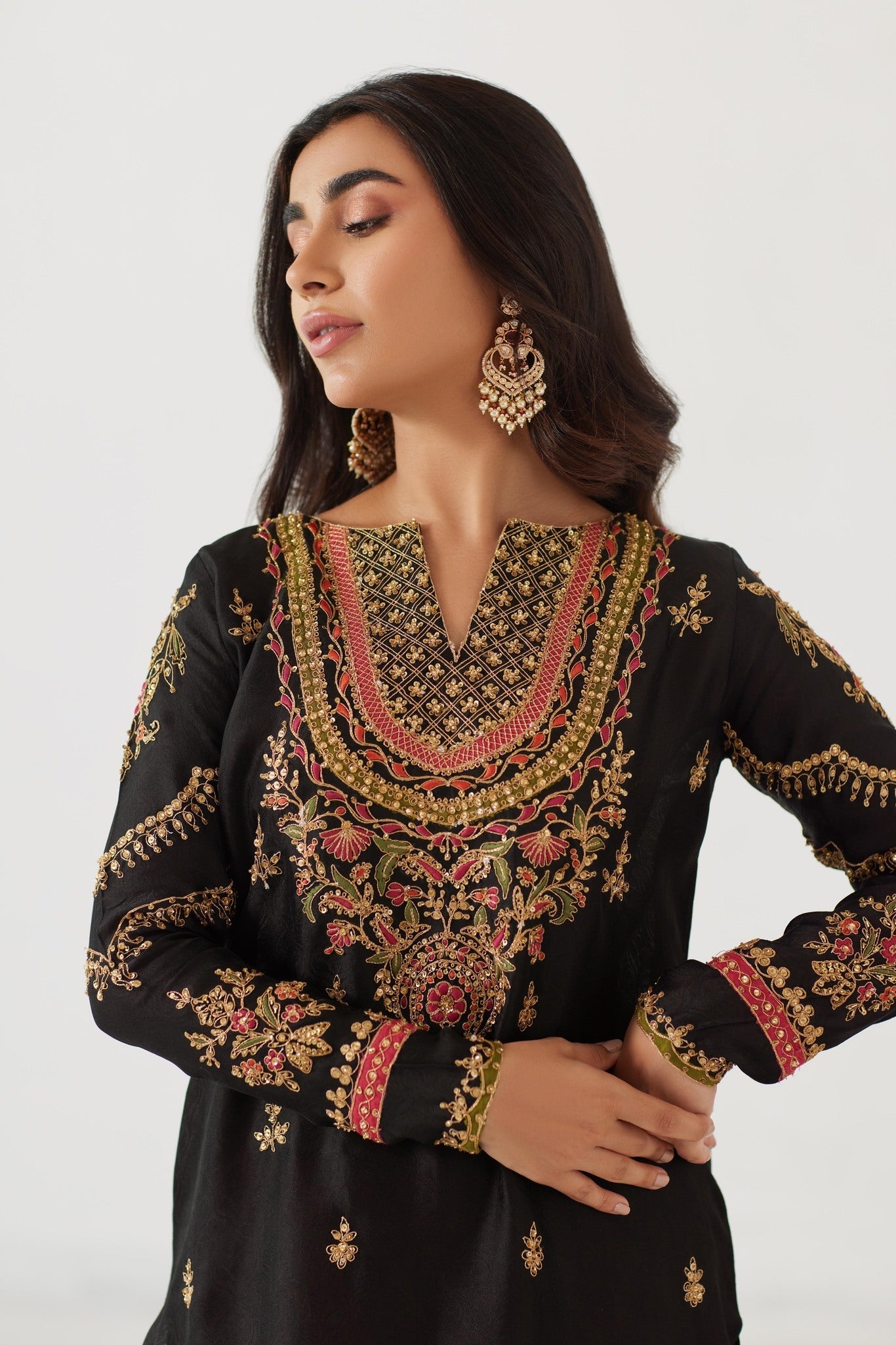 Mina Hasan | Luxury Pret | MHLP-1299 by Mina Hasan - Designer Dress - Type: Ladies Clothes - Available at Libayah - 100% Original