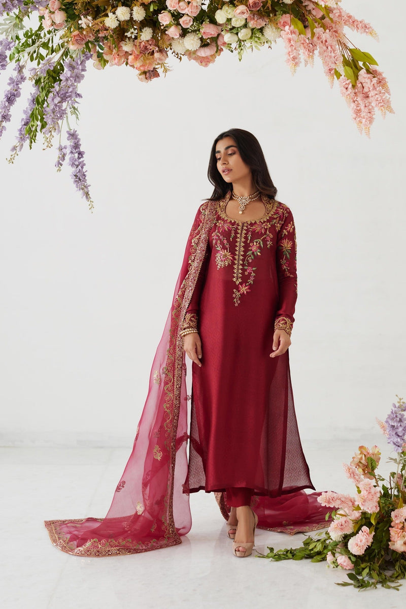 Mina Hasan | Luxury Pret | MHLP-1301 by Mina Hasan - Designer Dress - Type: Ladies Clothes - Available at Libayah - 100% Original