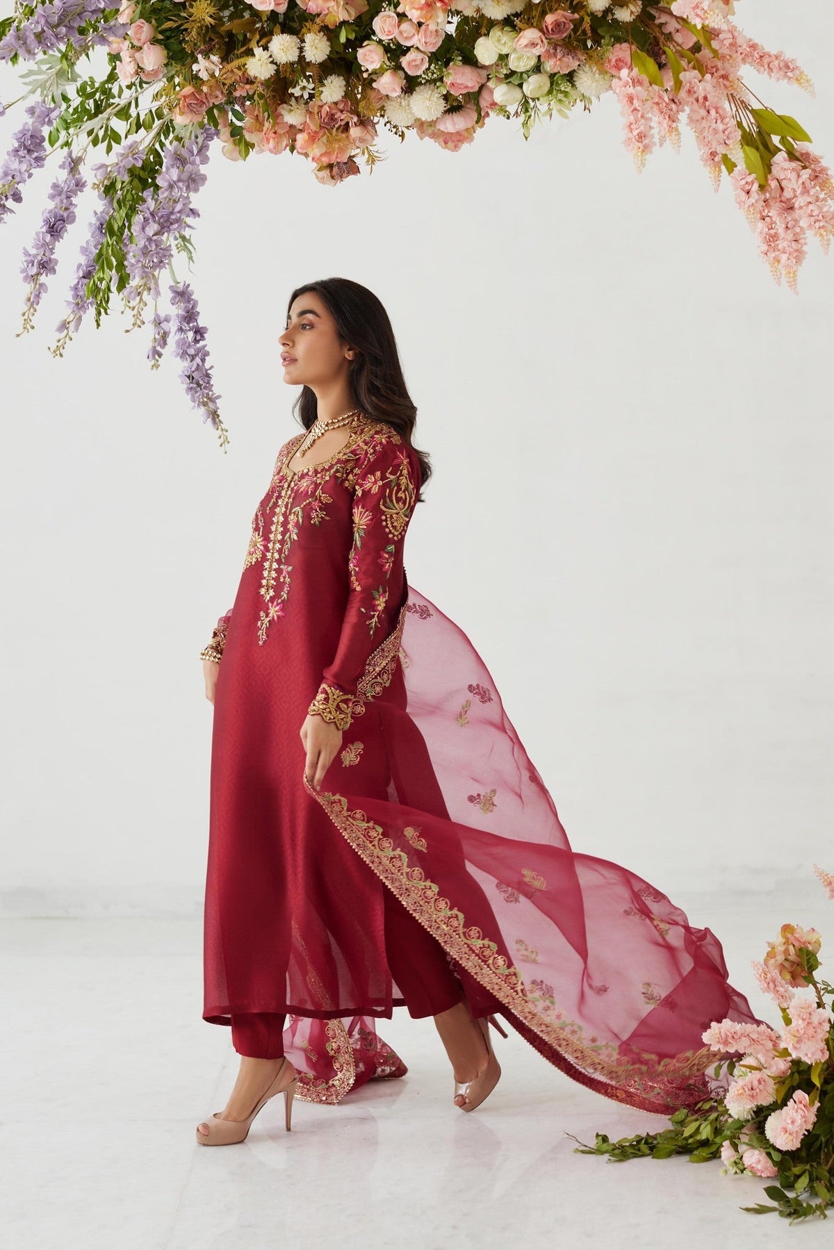 Mina Hasan | Luxury Pret | MHLP-1301 by Mina Hasan - Designer Dress - Type: Ladies Clothes - Available at Libayah - 100% Original