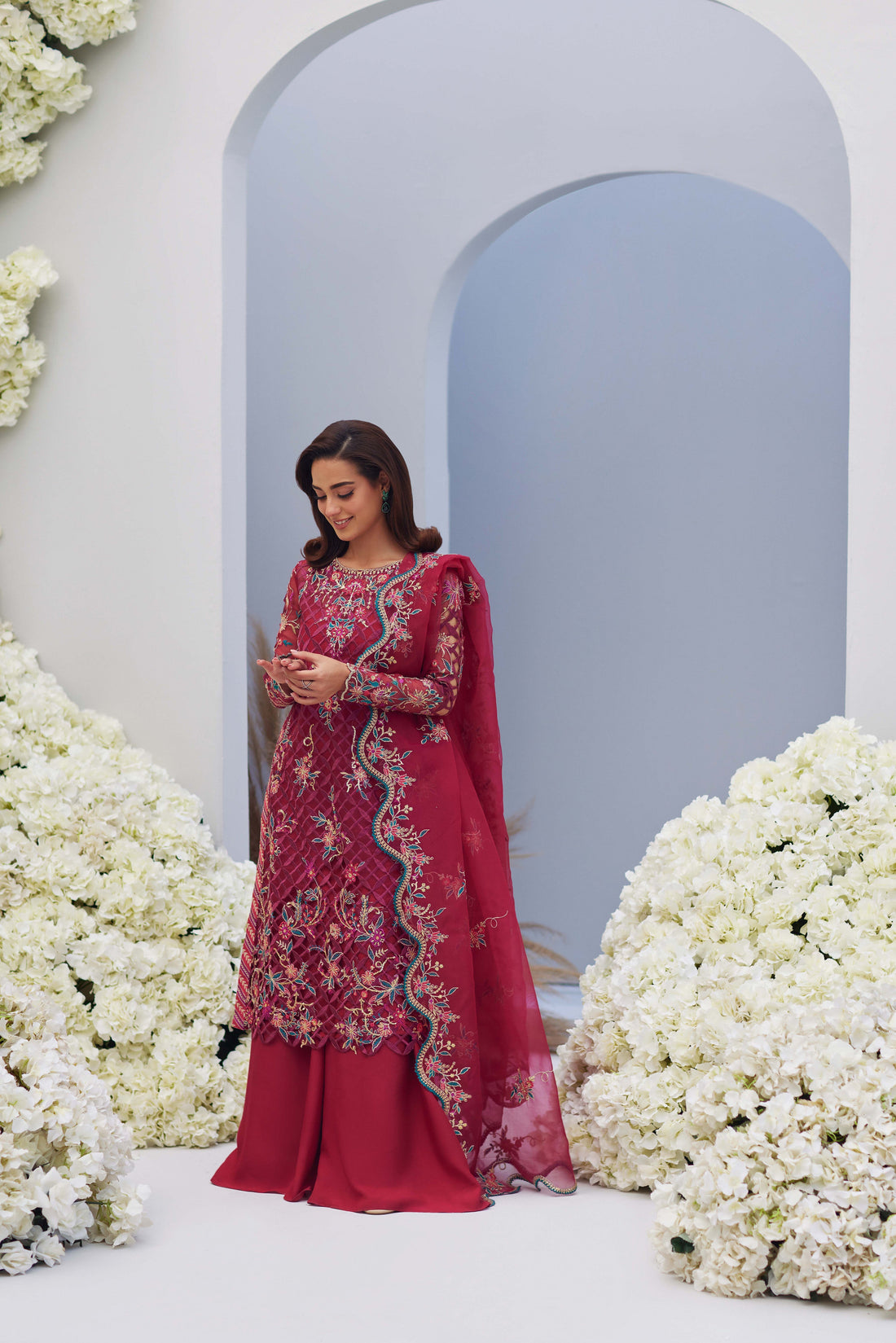 Mina Hasan | Luxury Pret | Heer by Mina Hasan - Designer Dress - Type: Ladies Clothes - Available at Libayah - 100% Original