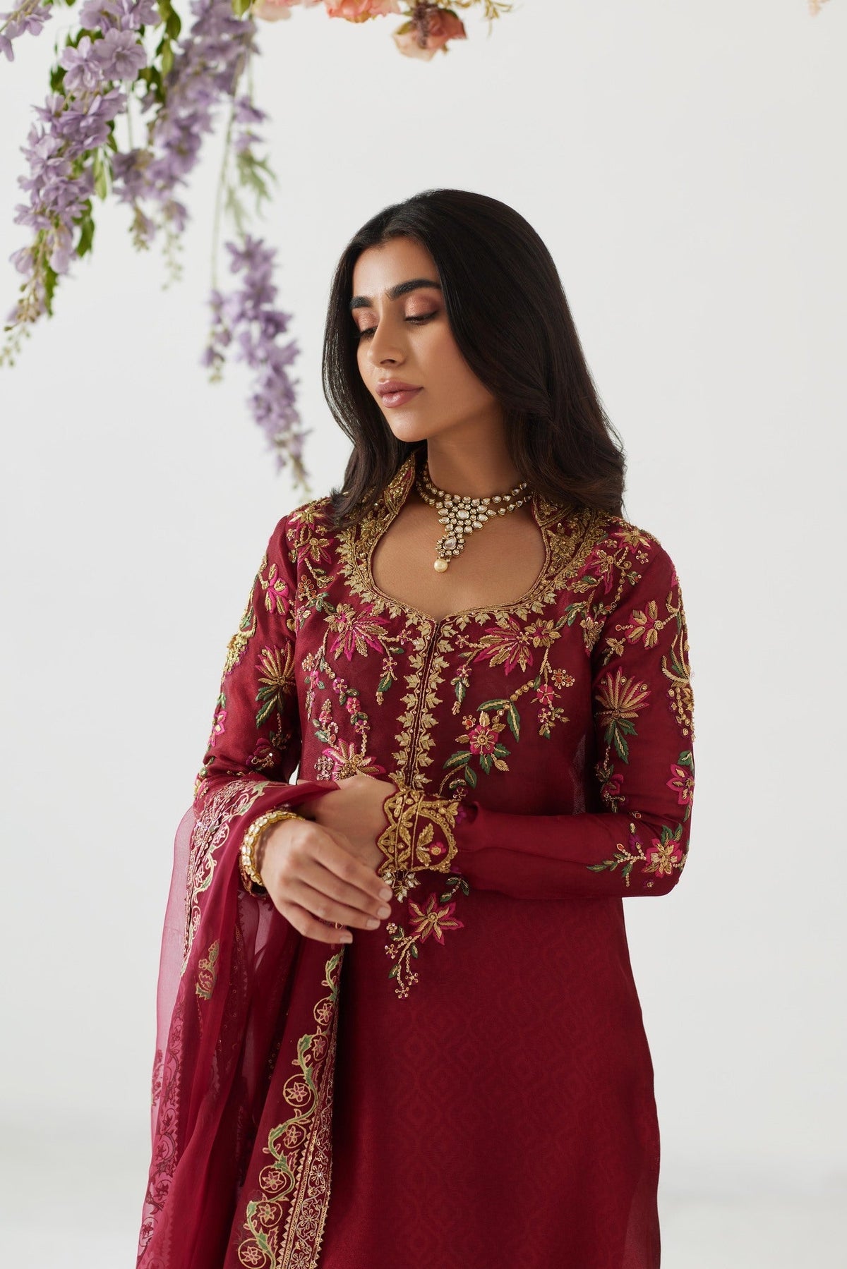 Mina Hasan | Luxury Pret | MHLP-1301 by Mina Hasan - Designer Dress - Type: Ladies Clothes - Available at Libayah - 100% Original