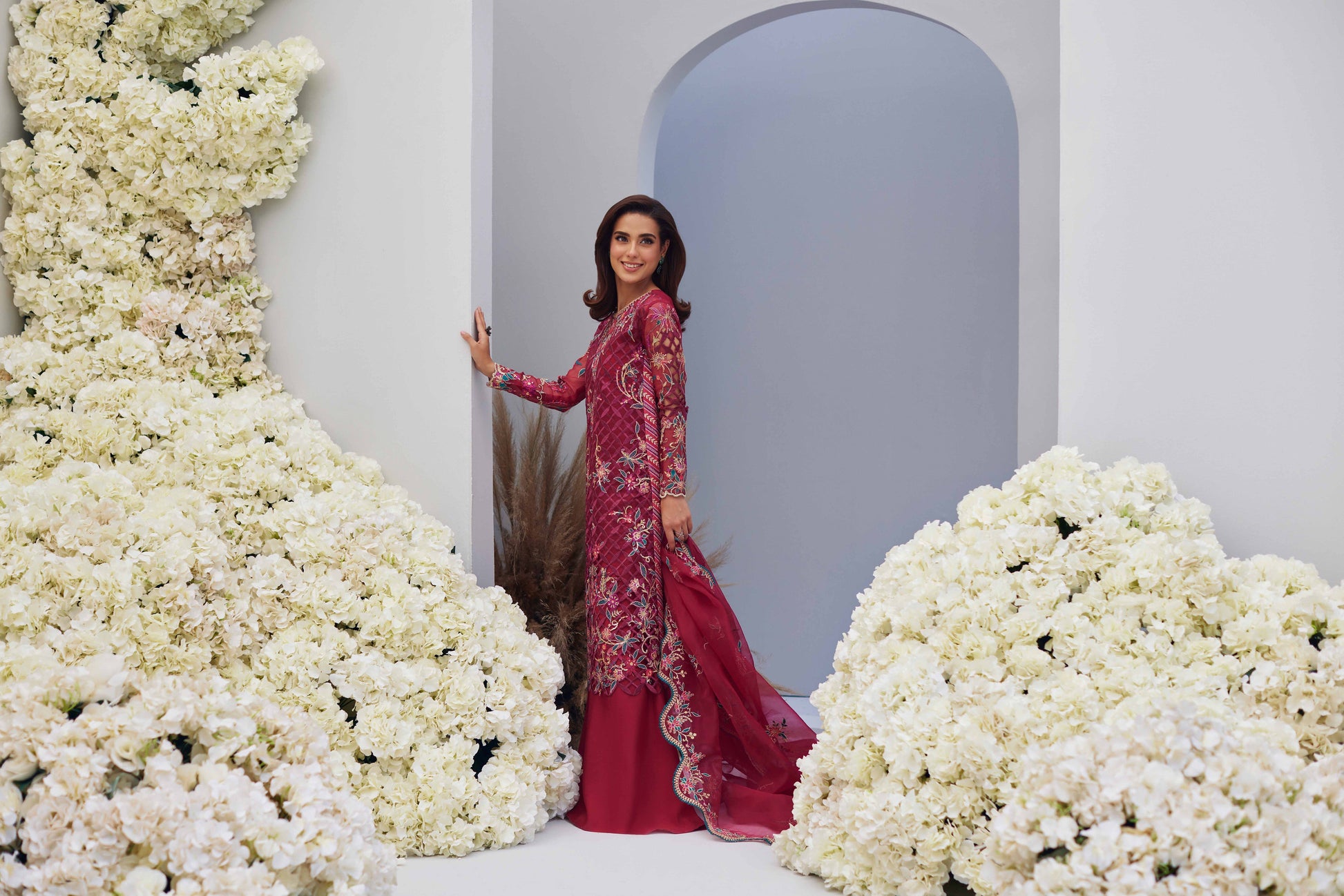 Mina Hasan | Luxury Pret | Heer by Mina Hasan - Designer Dress - Type: Ladies Clothes - Available at Libayah - 100% Original