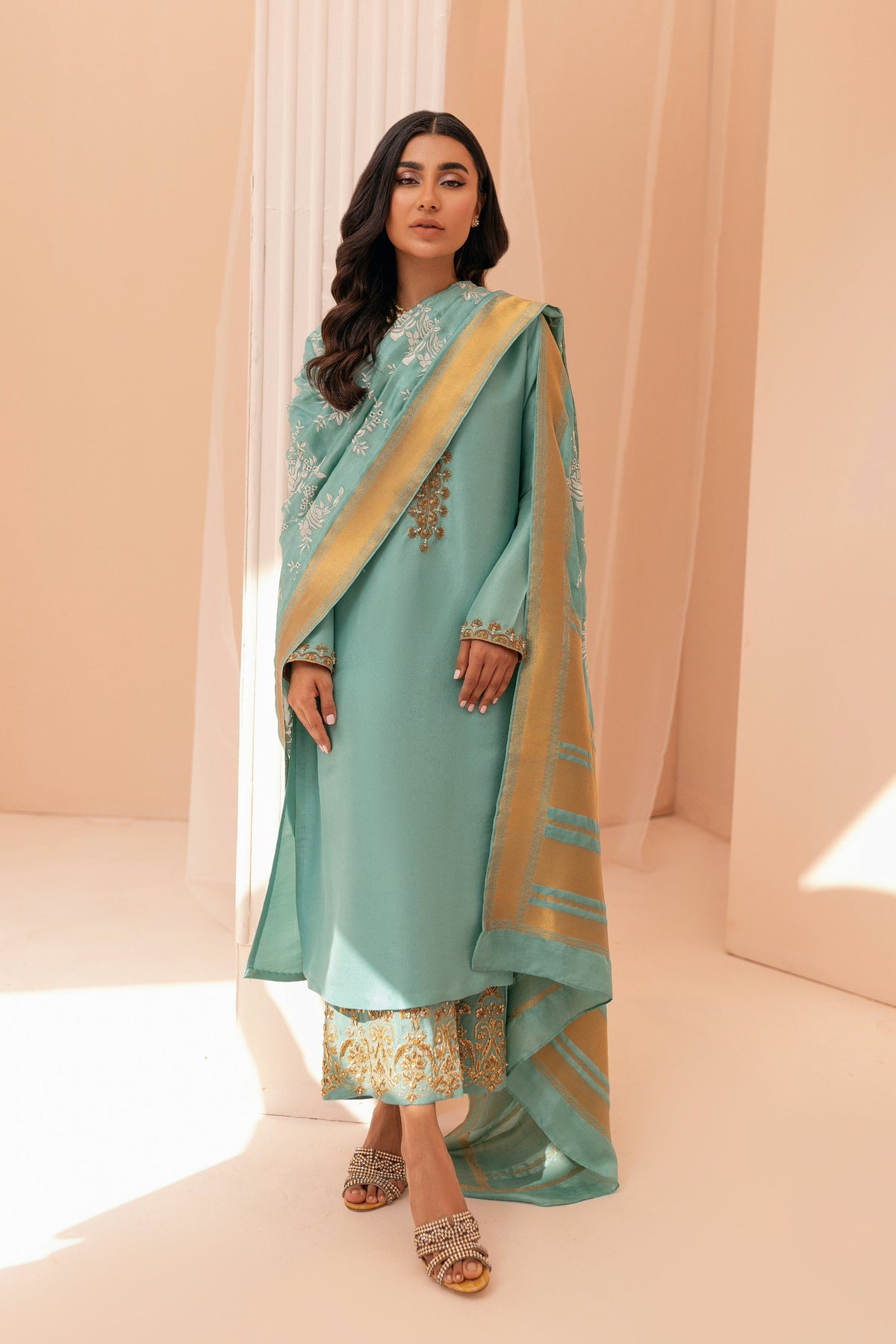 Mina Hasan | Luxury Pret | MHLP-1285 by Mina Hasan - Designer Dress - Type: Ladies Clothes - Available at Libayah - 100% Original