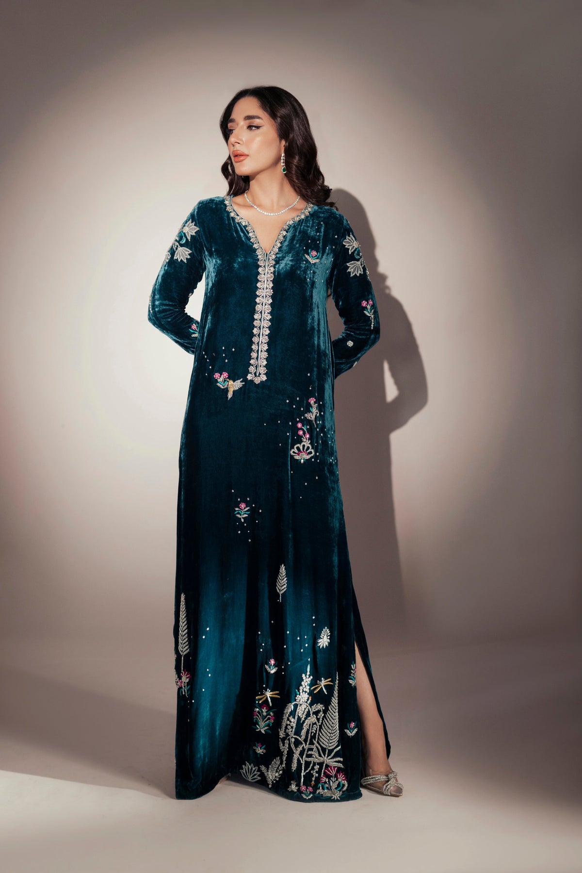 Mina Hasan | Luxury Pret | MHLP-1273 by Mina Hasan - Designer Dress - Type: Ladies Clothes - Available at Libayah - 100% Original