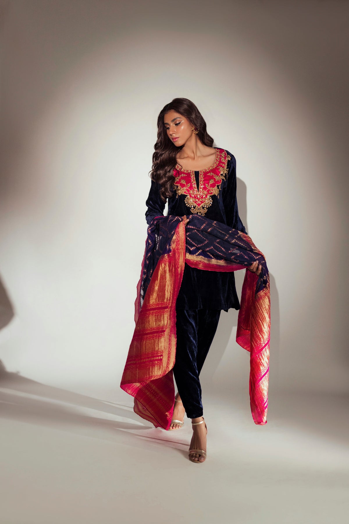 Mina Hasan | Luxury Pret | MHLP-1268 by Mina Hasan - Designer Dress - Type: Ladies Clothes - Available at Libayah - 100% Original