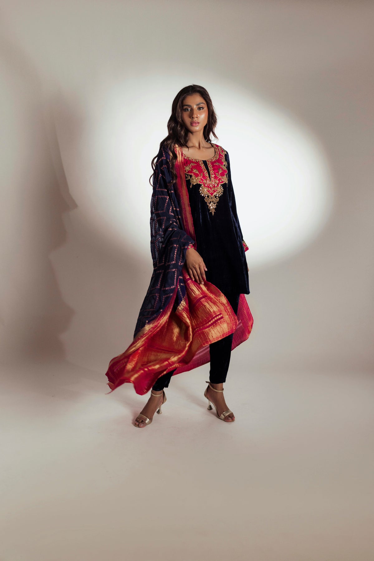 Mina Hasan | Luxury Pret | MHLP-1268 by Mina Hasan - Designer Dress - Type: Ladies Clothes - Available at Libayah - 100% Original