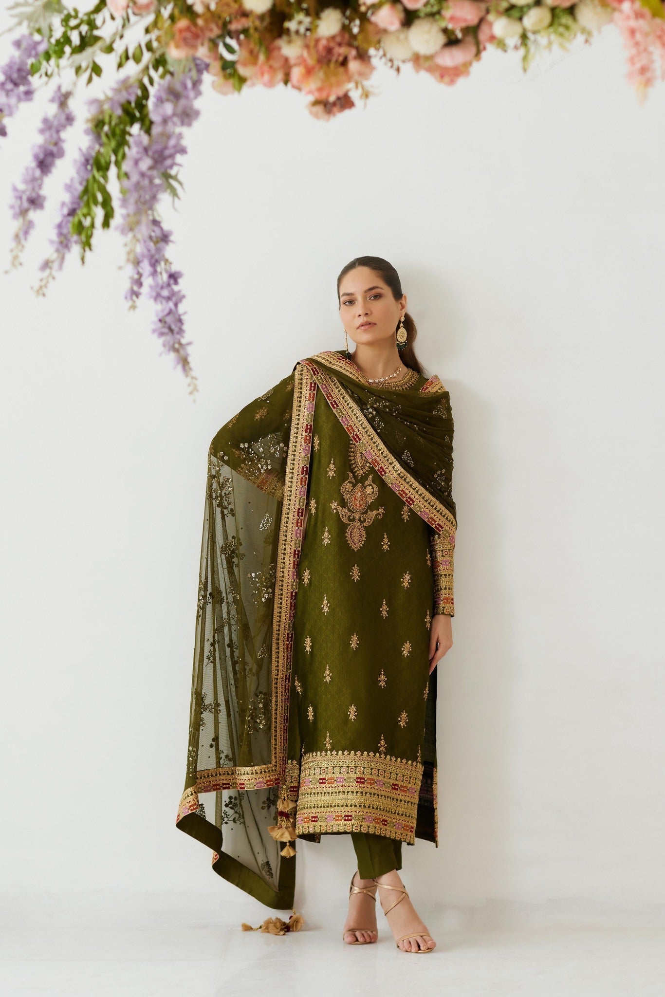 Mina Hasan | Luxury Pret | MHLP-1298 by Mina Hasan - Designer Dress - Type: Ladies Clothes - Available at Libayah - 100% Original