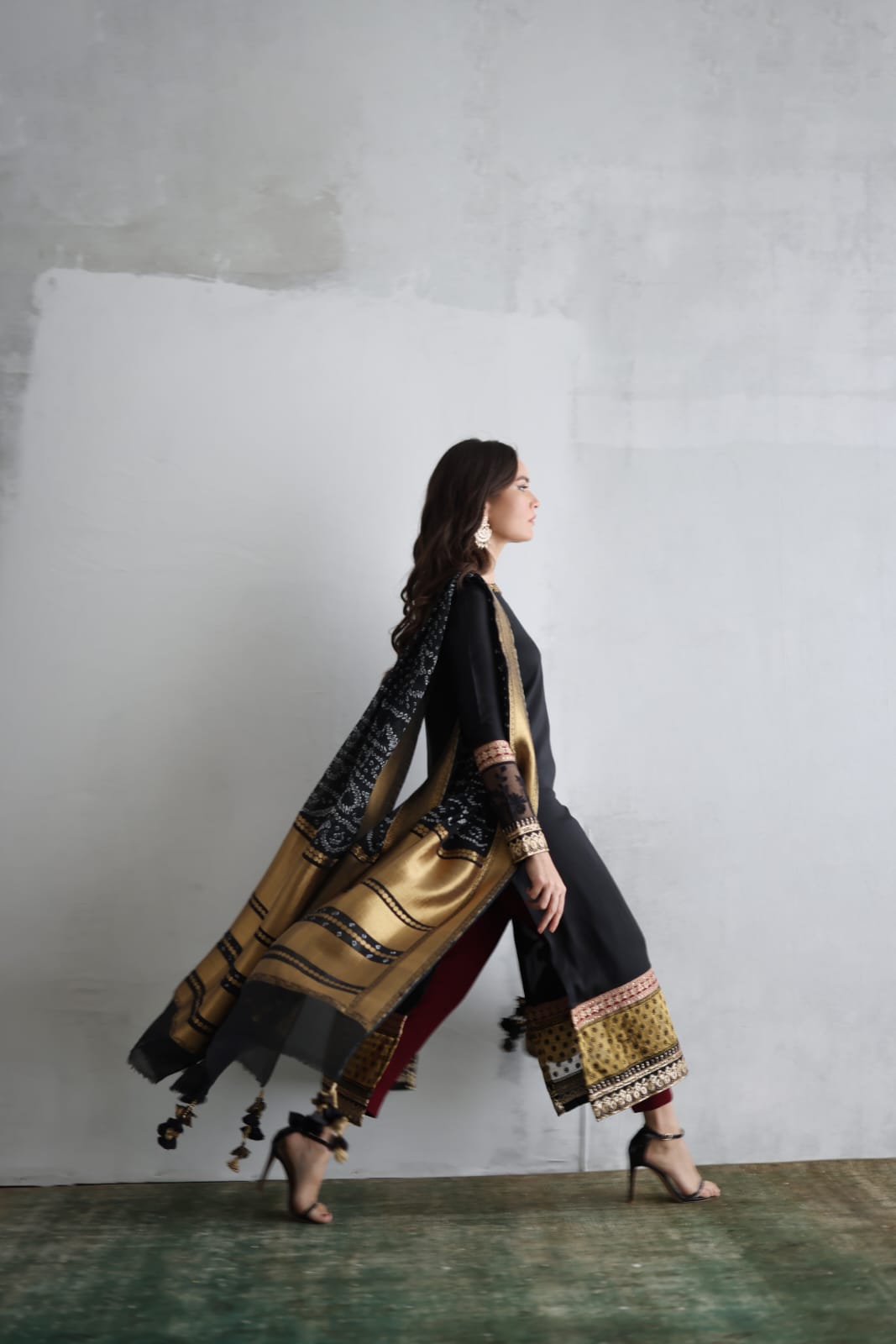 Mina Hasan | Luxury Pret | MHLP-1259 by Mina Hasan - Designer Dress - Type: Ladies Clothes - Available at Libayah - 100% Original