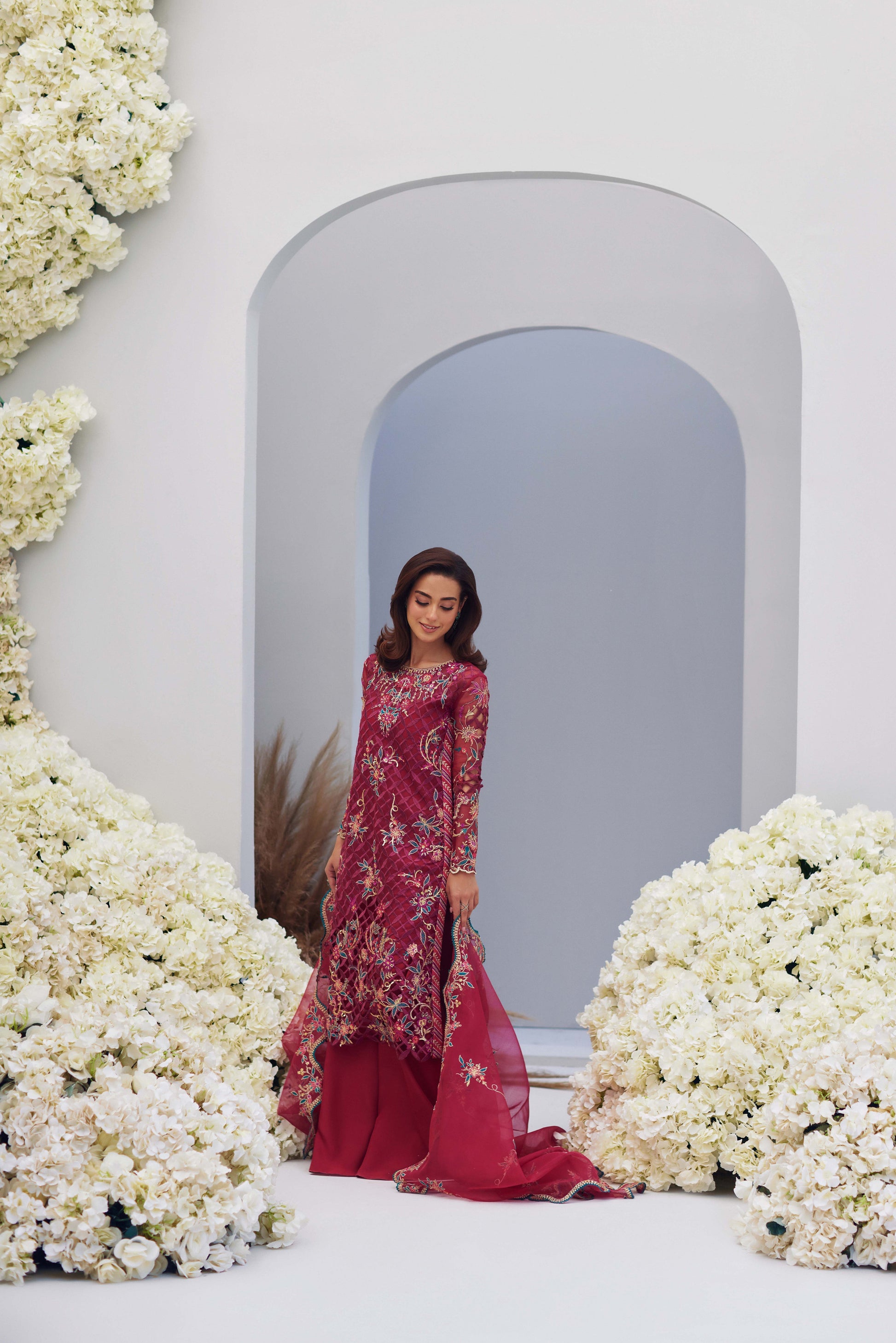 Mina Hasan | Luxury Pret | Heer by Mina Hasan - Designer Dress - Type: Ladies Clothes - Available at Libayah - 100% Original