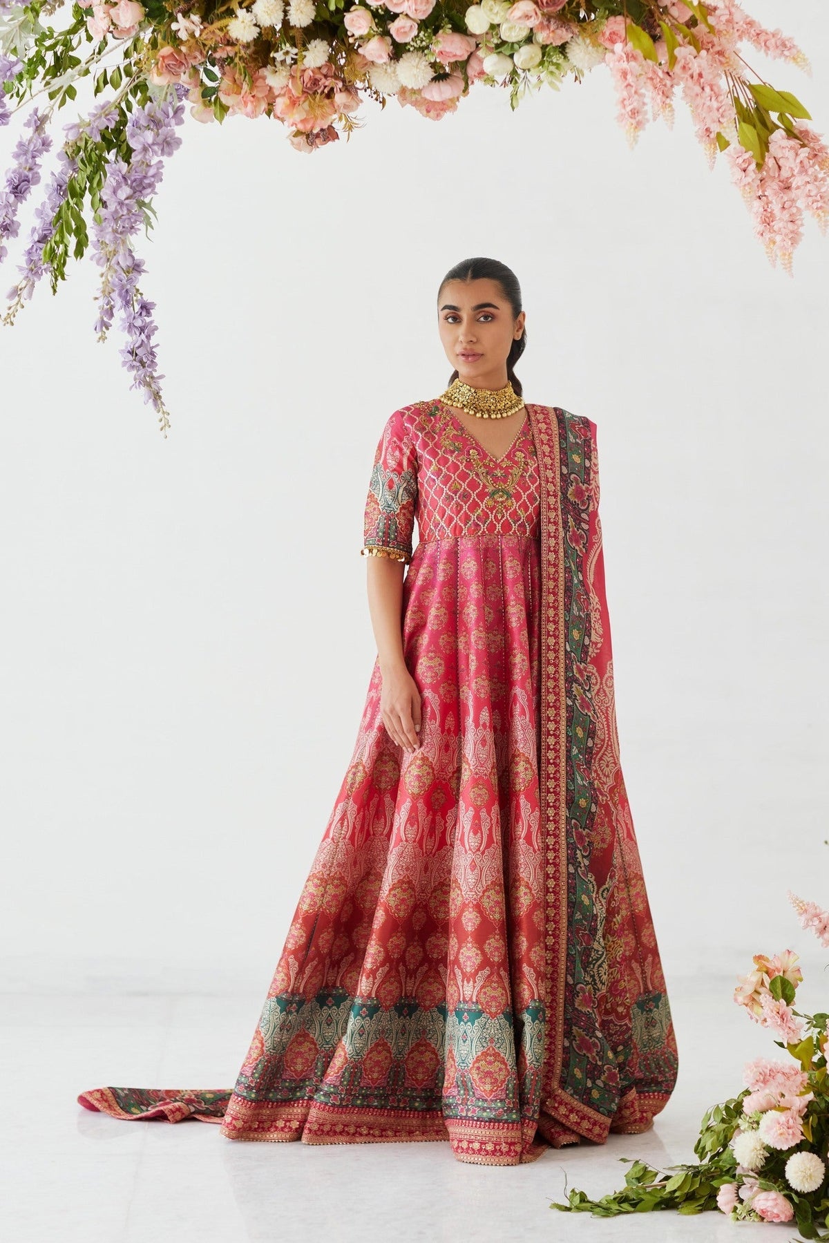 Mina Hasan | Luxury Pret | MHLP-1304 by Mina Hasan - Designer Dress - Type: Ladies Clothes - Available at Libayah - 100% Original