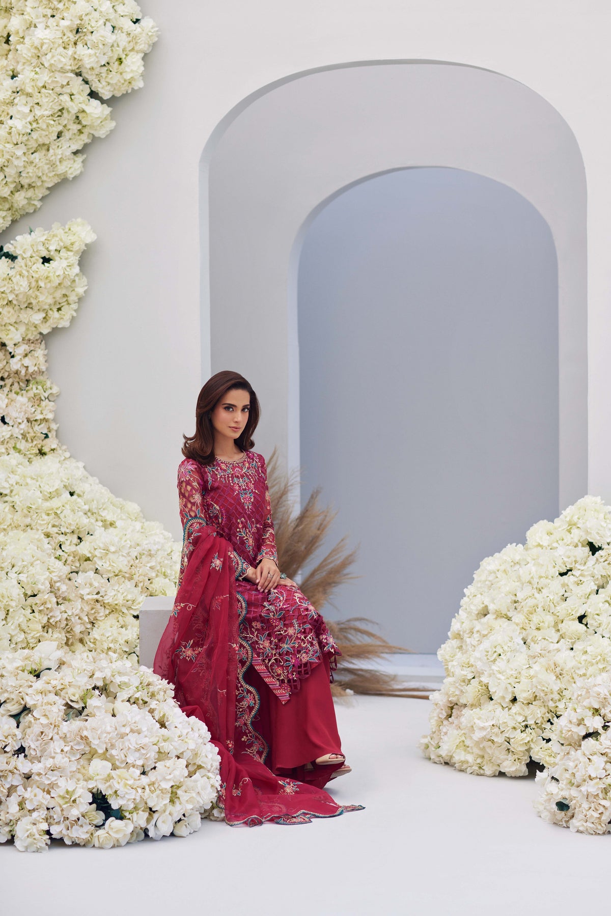 Mina Hasan | Luxury Pret | Heer by Mina Hasan - Designer Dress - Type: Ladies Clothes - Available at Libayah - 100% Original