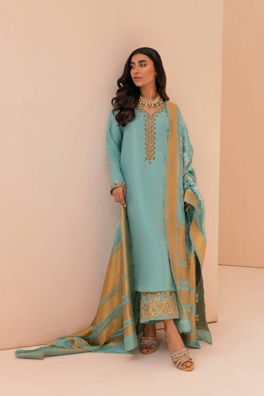 Mina Hasan | Luxury Pret | MHLP-1285 by Mina Hasan - Designer Dress - Type: Ladies Clothes - Available at Libayah - 100% Original