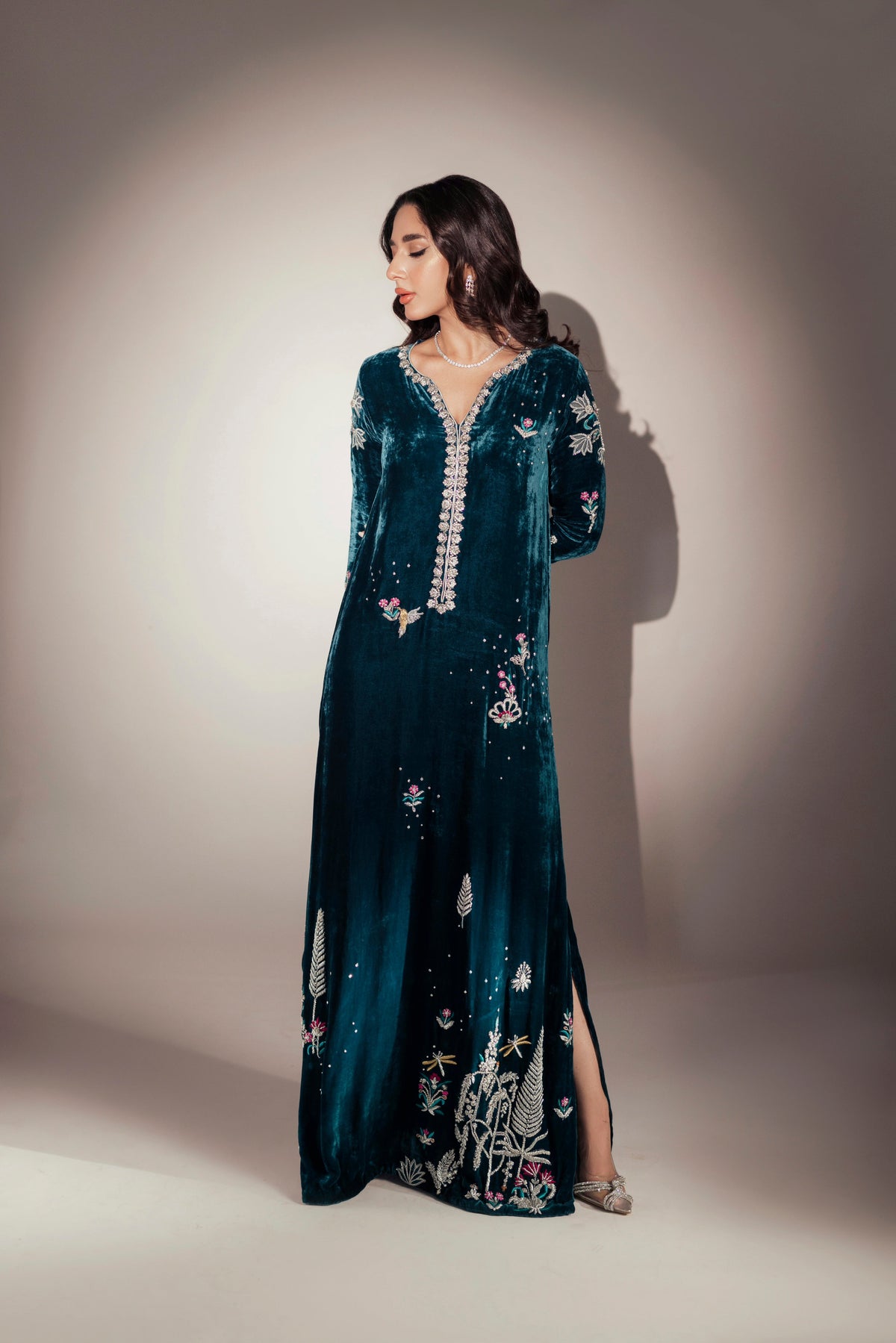 Mina Hasan | Luxury Pret | MHLP-1273 by Mina Hasan - Designer Dress - Type: Ladies Clothes - Available at Libayah - 100% Original