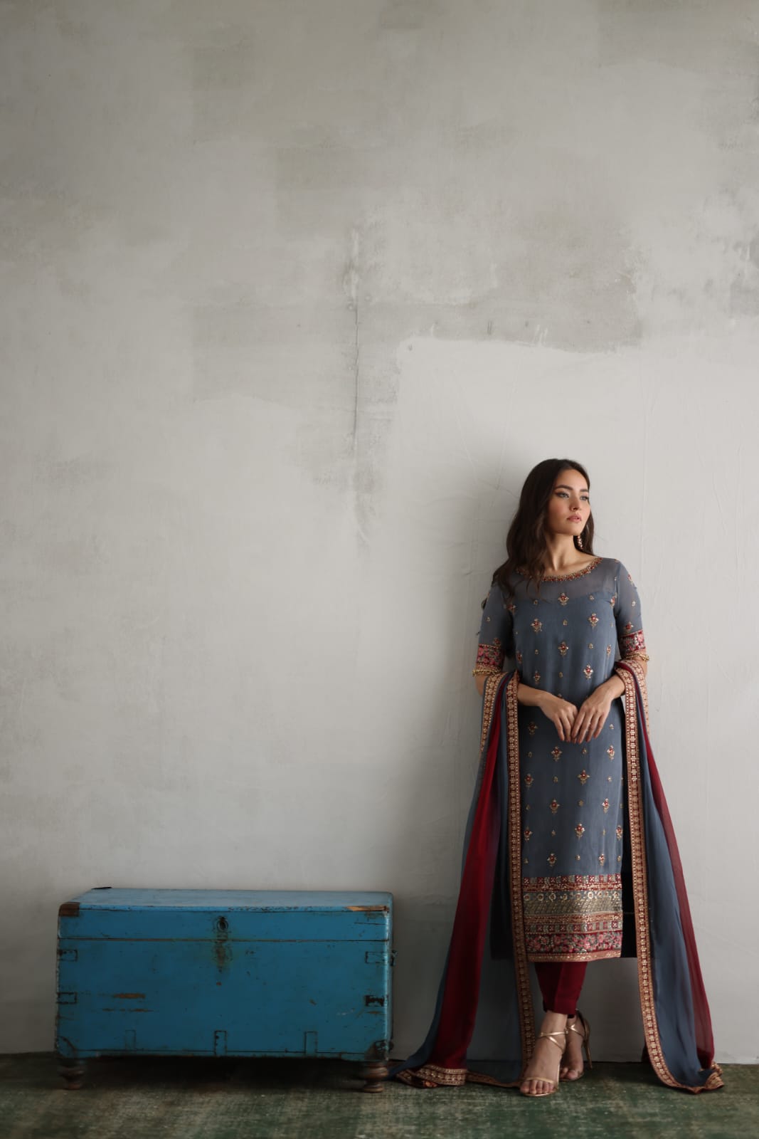 Mina Hasan | Luxury Pret | MHLP-1256 by Mina Hasan - Designer Dress - Type: Ladies Clothes - Available at Libayah - 100% Original