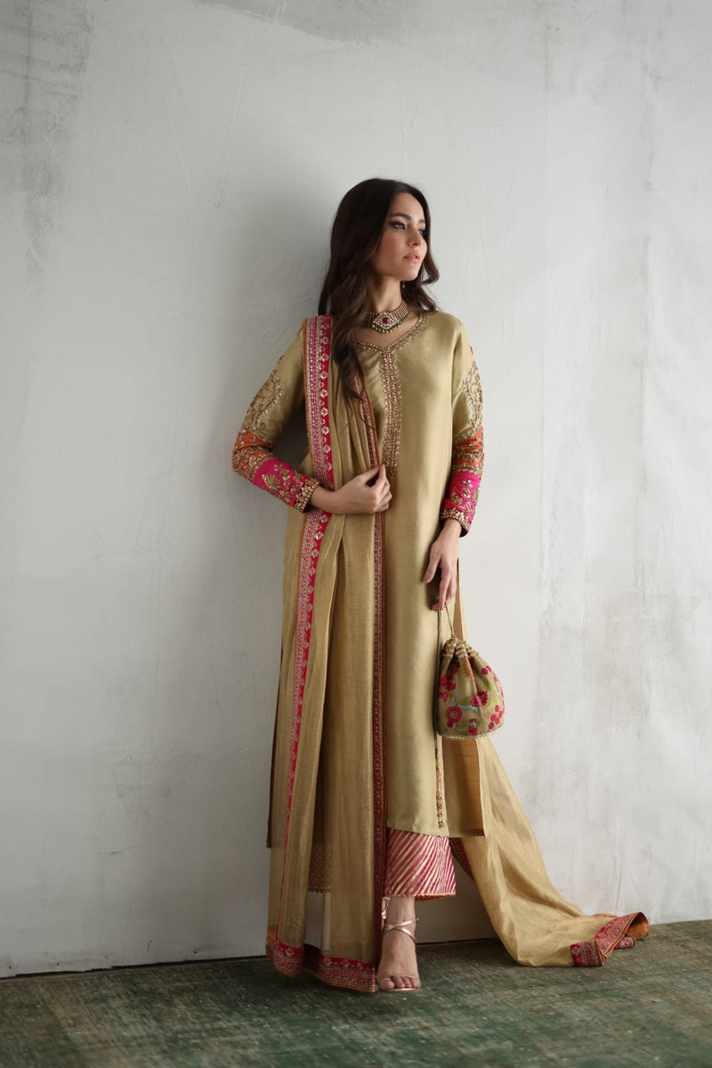 Mina Hasan | Luxury Pret | MHLP-1266 by Mina Hasan - Designer Dress - Type: Ladies Clothes - Available at Libayah - 100% Original