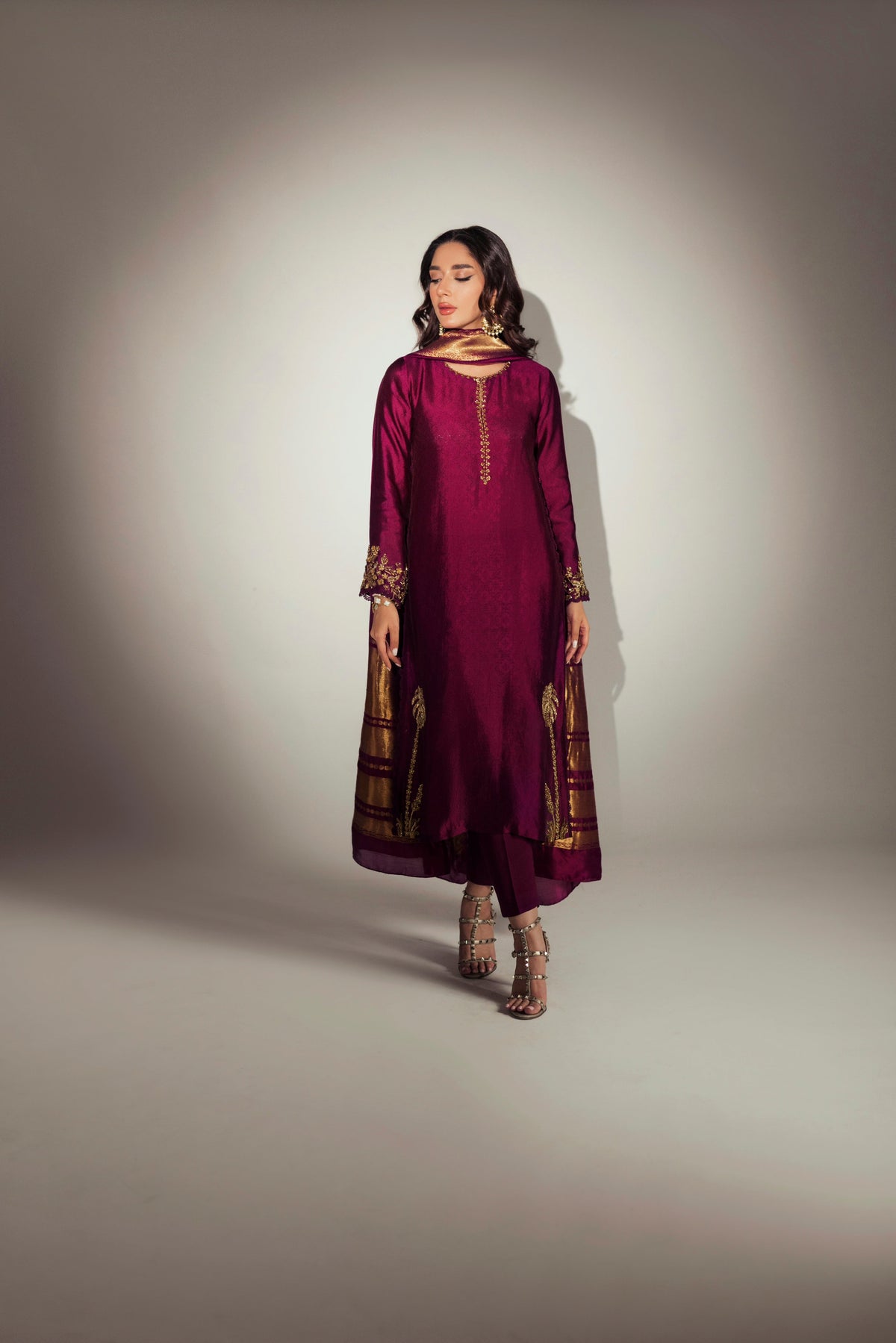 Mina Hasan | Luxury Pret | MHLP-1271 by Mina Hasan - Designer Dress - Type: Ladies Clothes - Available at Libayah - 100% Original