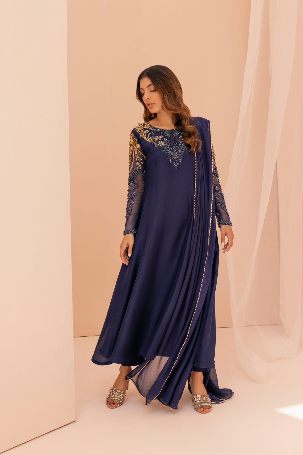 Mina Hasan | Luxury Pret | MHLP-1286 by Mina Hasan - Designer Dress - Type: Ladies Clothes - Available at Libayah - 100% Original