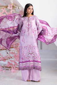 Mina Hasan | Signature Pret | Soft Mauve - by Libayah - Registered Vendor of : Mina Hasan - 100% Original Designer Dress