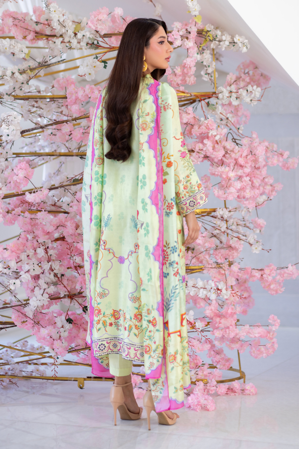 Mina Hasan | Signature Pret | Cora Flora - by Libayah - Registered Vendor of : Mina Hasan - 100% Original Designer Dress