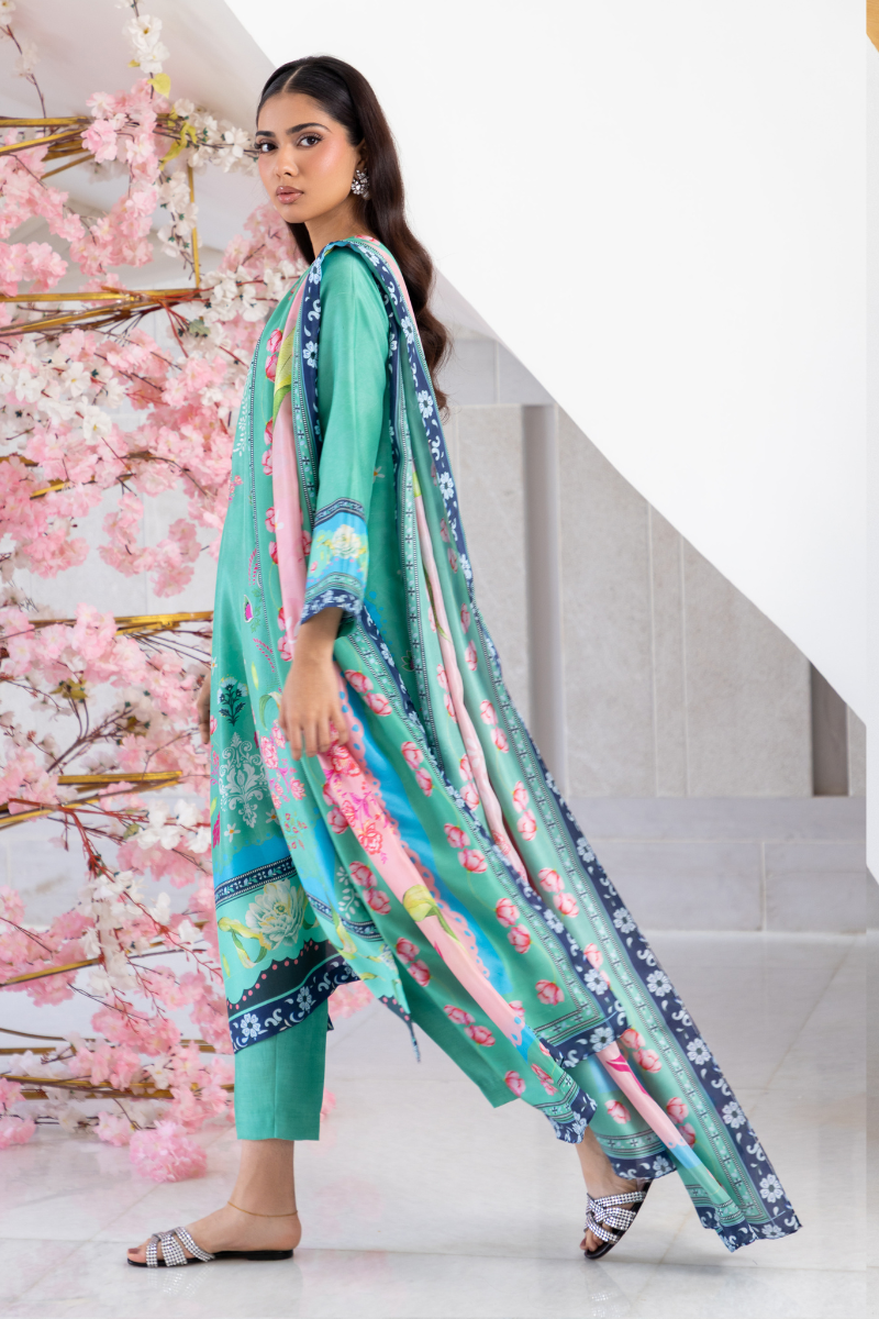 Mina Hasan | Signature Pret | Melon Bubble - by Libayah - Registered Vendor of : Mina Hasan - 100% Original Designer Dress
