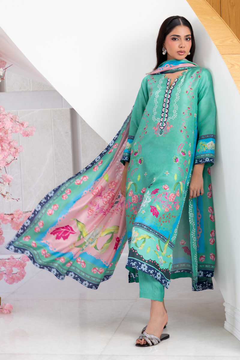 Mina Hasan | Signature Pret | Melon Bubble - by Libayah - Registered Vendor of : Mina Hasan - 100% Original Designer Dress