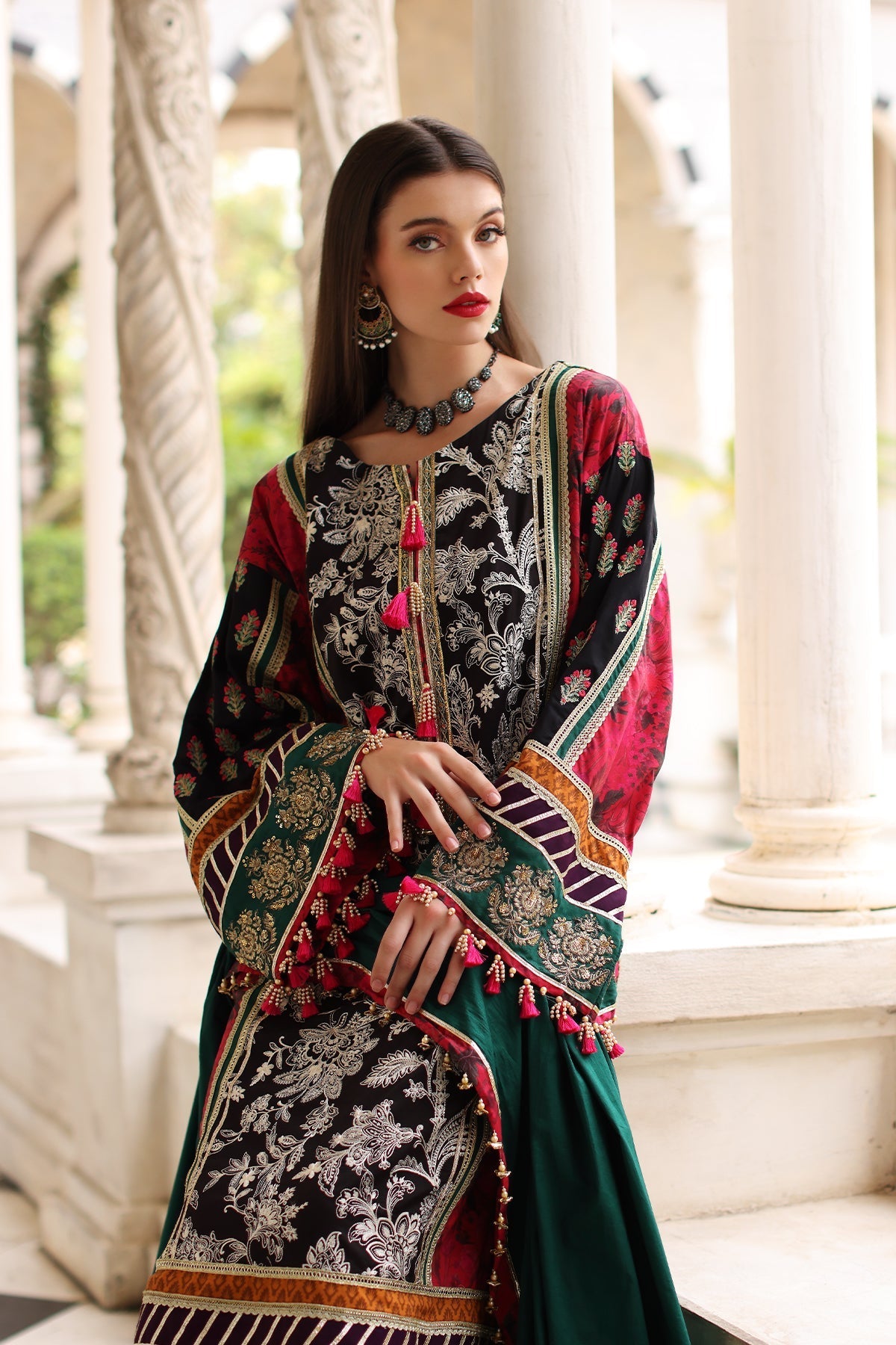 Mina Kashif | Festive Lawn | Karine by Mina Kashif - Designer Dress - Type: Ladies Clothes - Available at Libayah - 100% Original