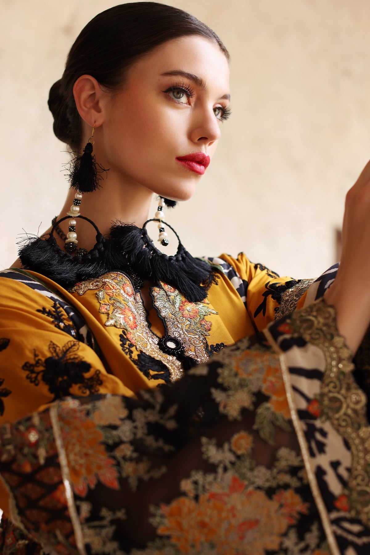 Mina Kashif | Festive Lawn | Leyla by Mina Kashif - Designer Dress - Type: Ladies Clothes - Available at Libayah - 100% Original