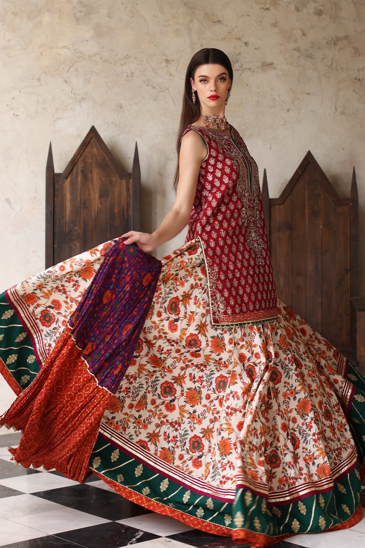 Mina Kashif | Festive Lawn | Janan by Mina Kashif - Designer Dress - Type: Ladies Clothes - Available at Libayah - 100% Original